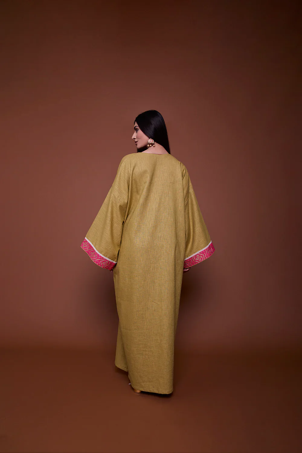 Lime Green Sarah Kaftan - Image 4