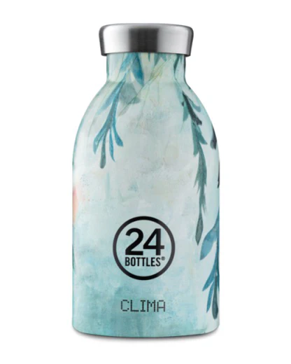 Lotus Stainless Steel Water Bottle - 330 ml