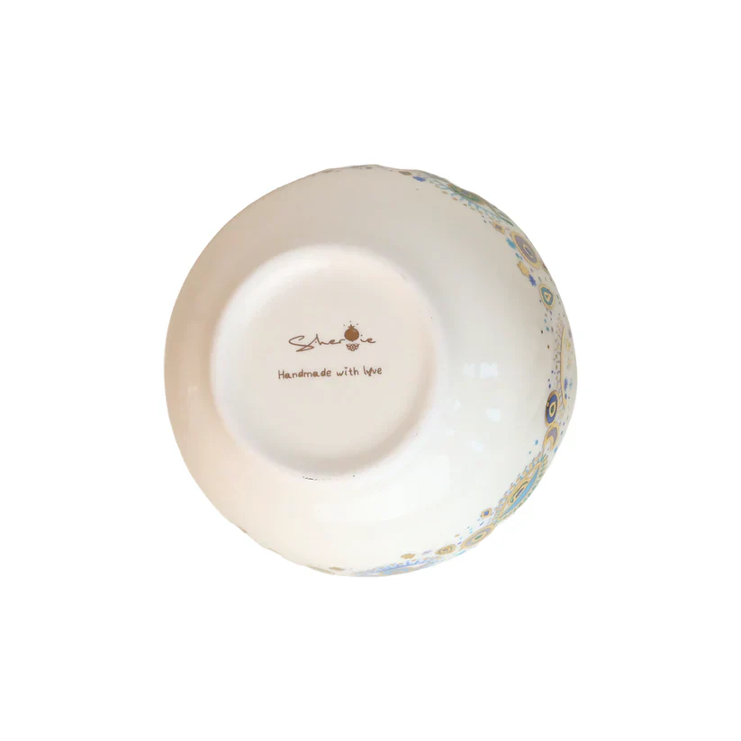 Magical Celestial Eye Salad Ceramic Bowl | Small - Image 3