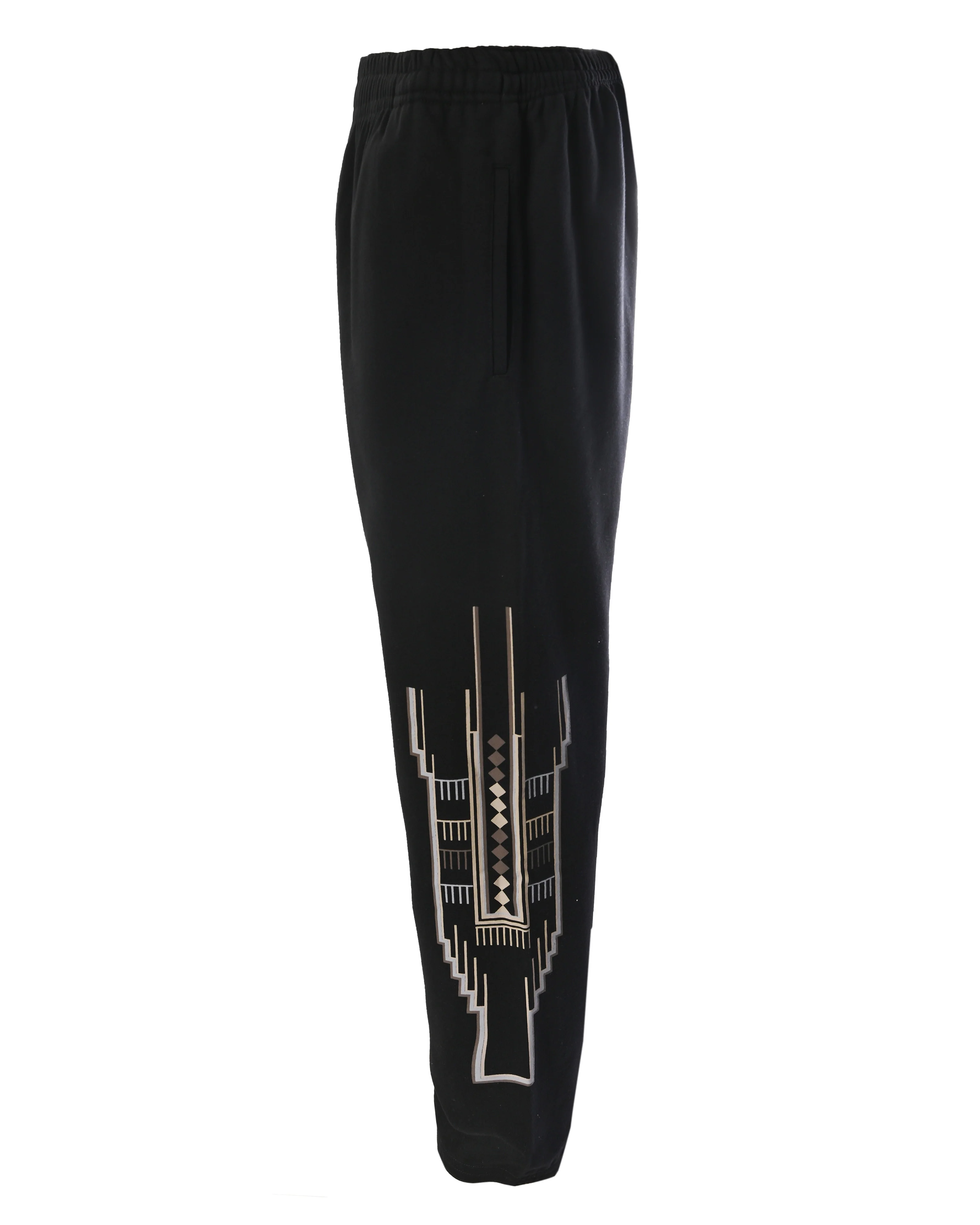Men’s Black Sweatpants - Image 2