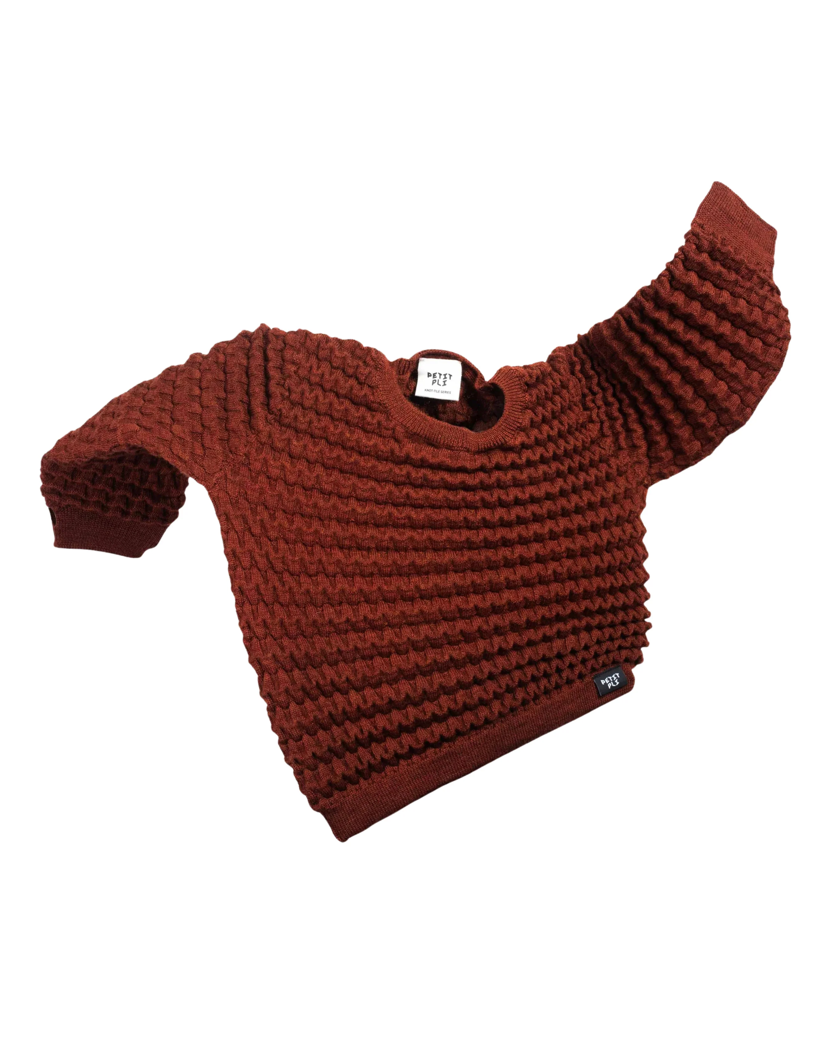 Merino Jumper | Copper Clay