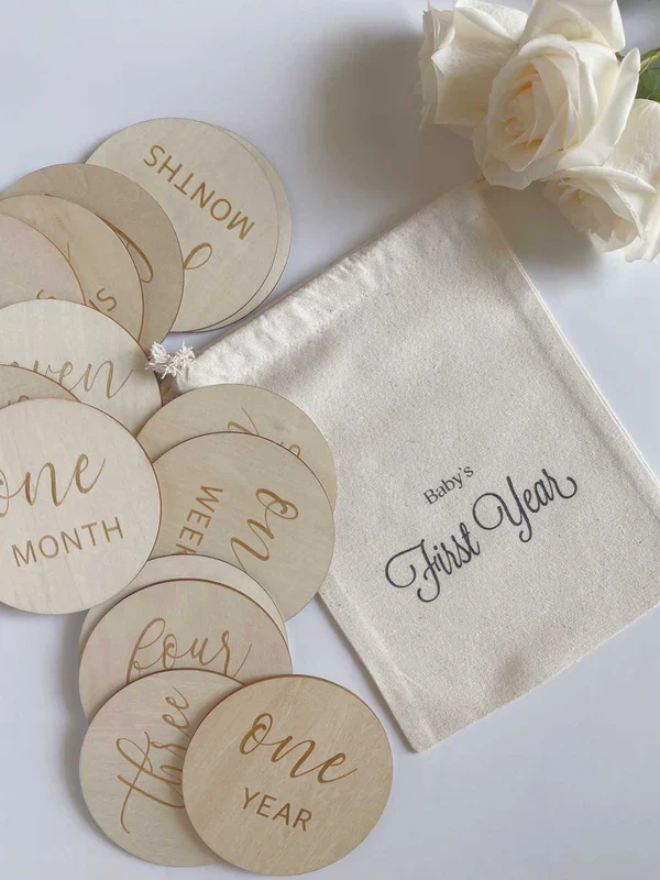 Milestone Cards | Beige