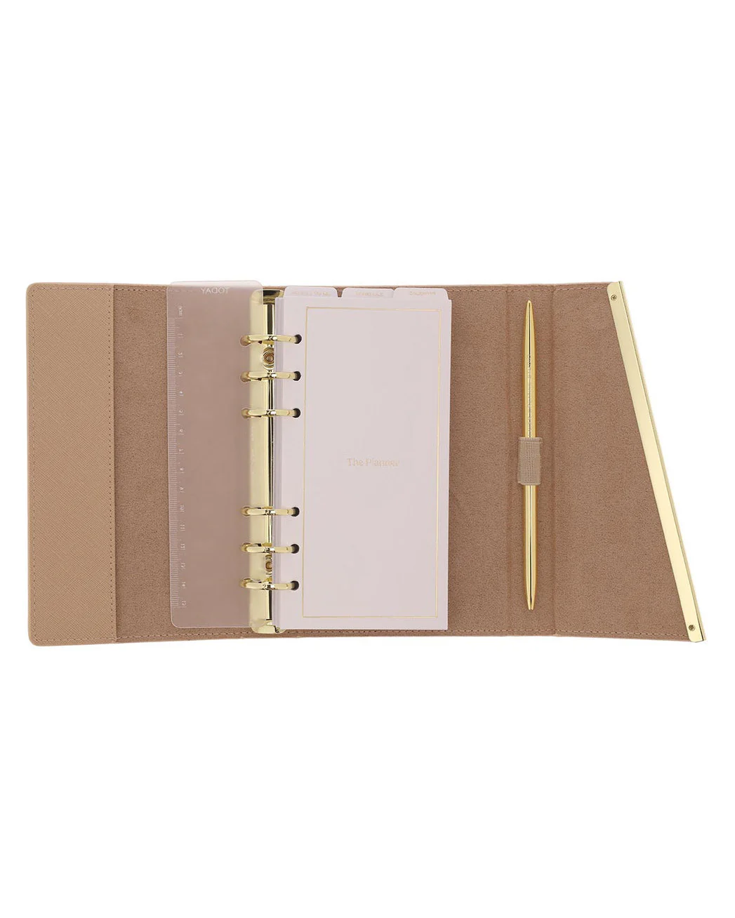 English Mini Yearly Planner  | Beige - Image 2