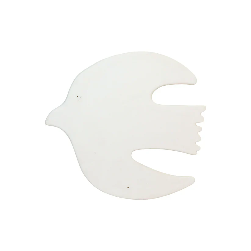 Dove of Light | Mint Gold Eye Ceramic Wall Dècor - Image 3
