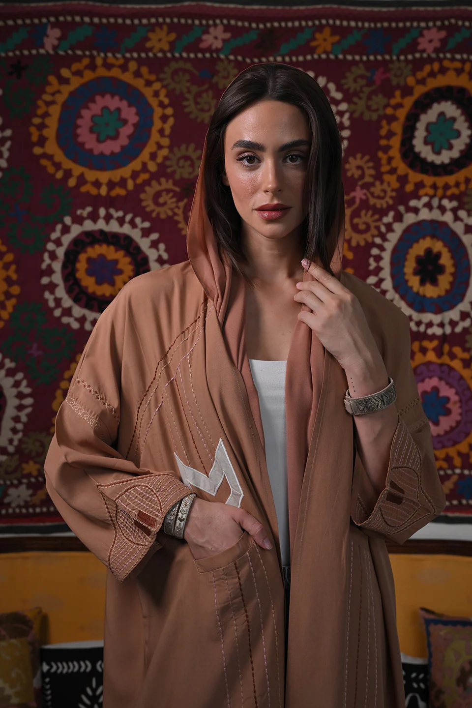 Mocha Aina Abaya - Image 2