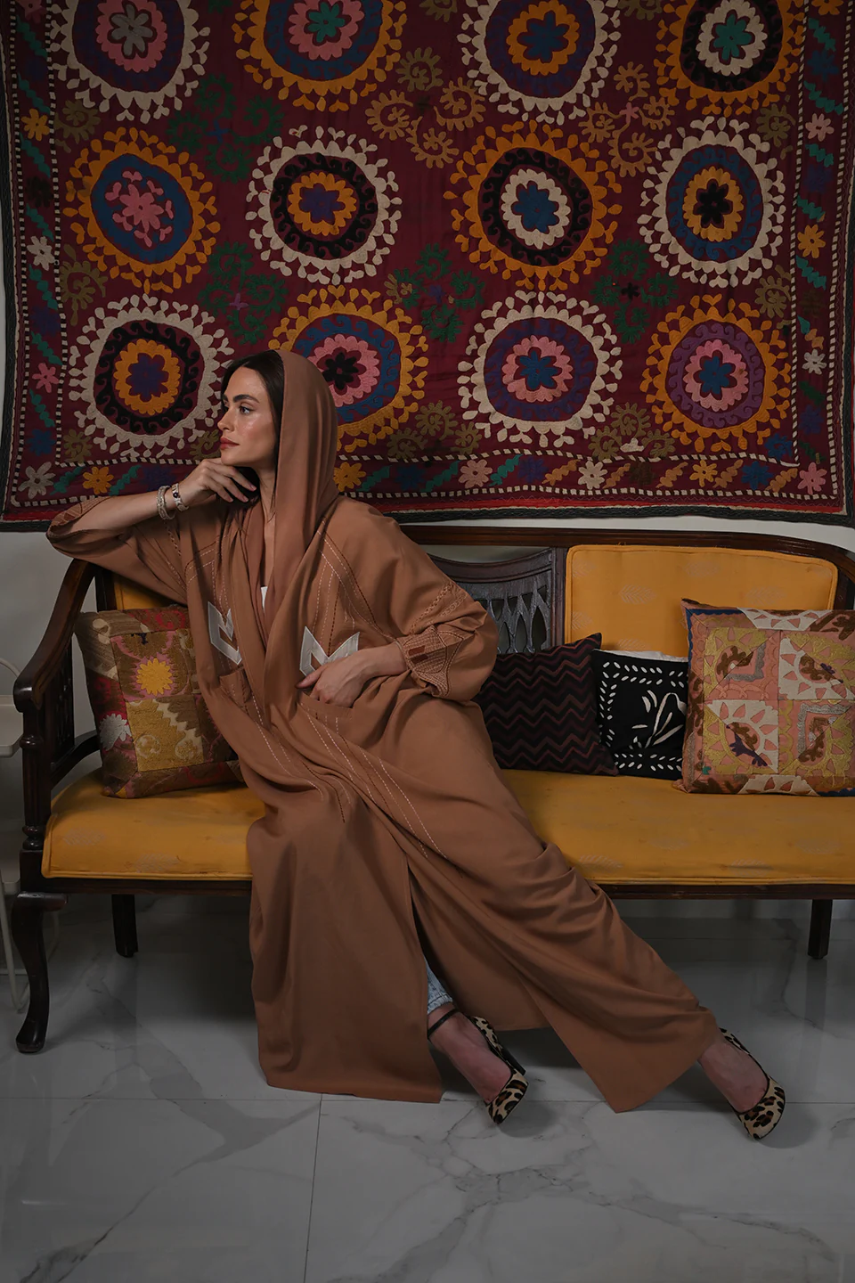 Mocha Aina Abaya - Image 3