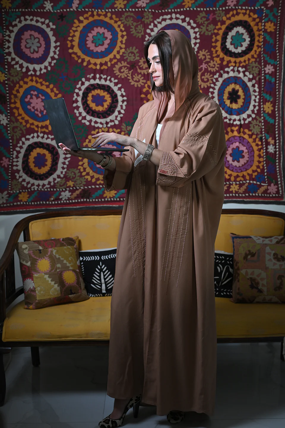 Mocha Aina Abaya - Image 6
