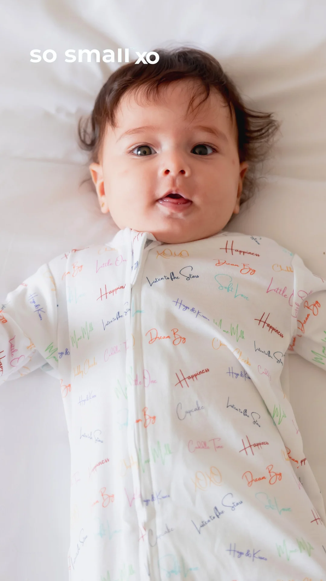 "Mom's Words" Zipper Footie
