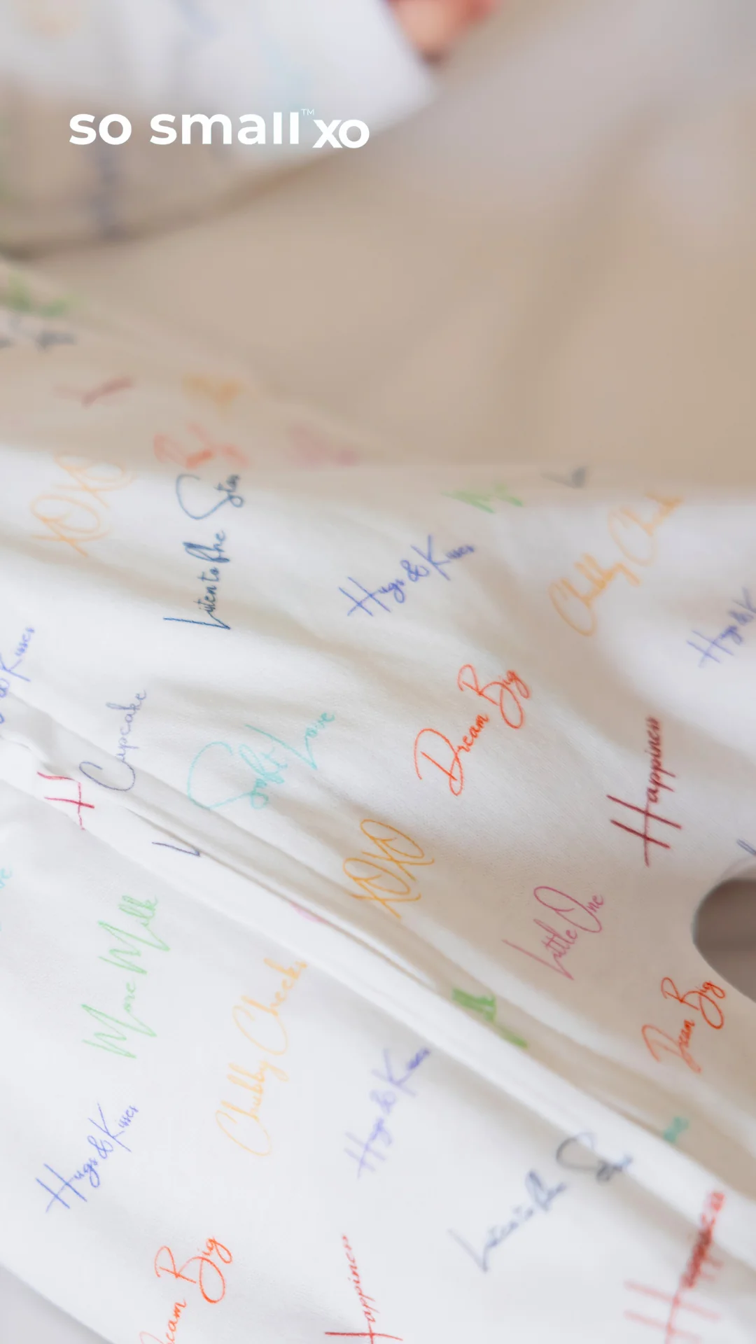 "Mom's Words" Zipper Footie - Image 4