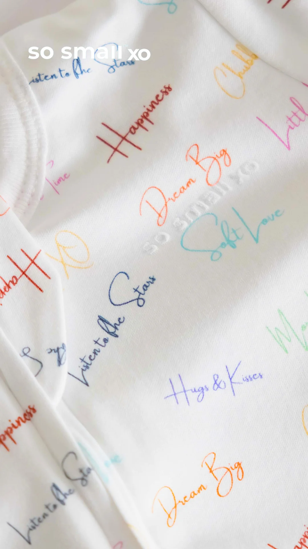 "Mom's Words" Zipper Footie - Image 5
