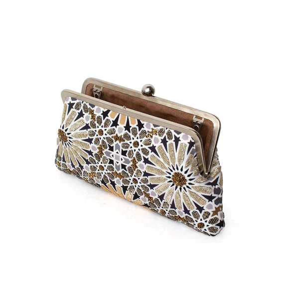 Moroccan Gold Classis Bag - Image 3