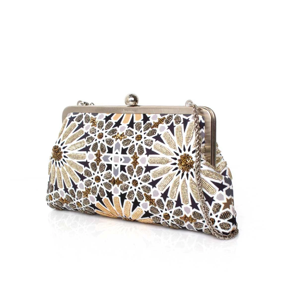 Moroccan Gold Classis Bag - Image 4