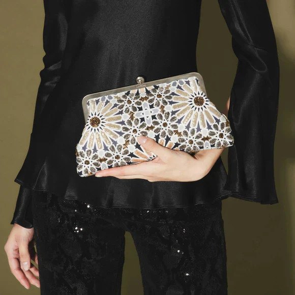 Moroccan Gold Classis Bag - Image 5