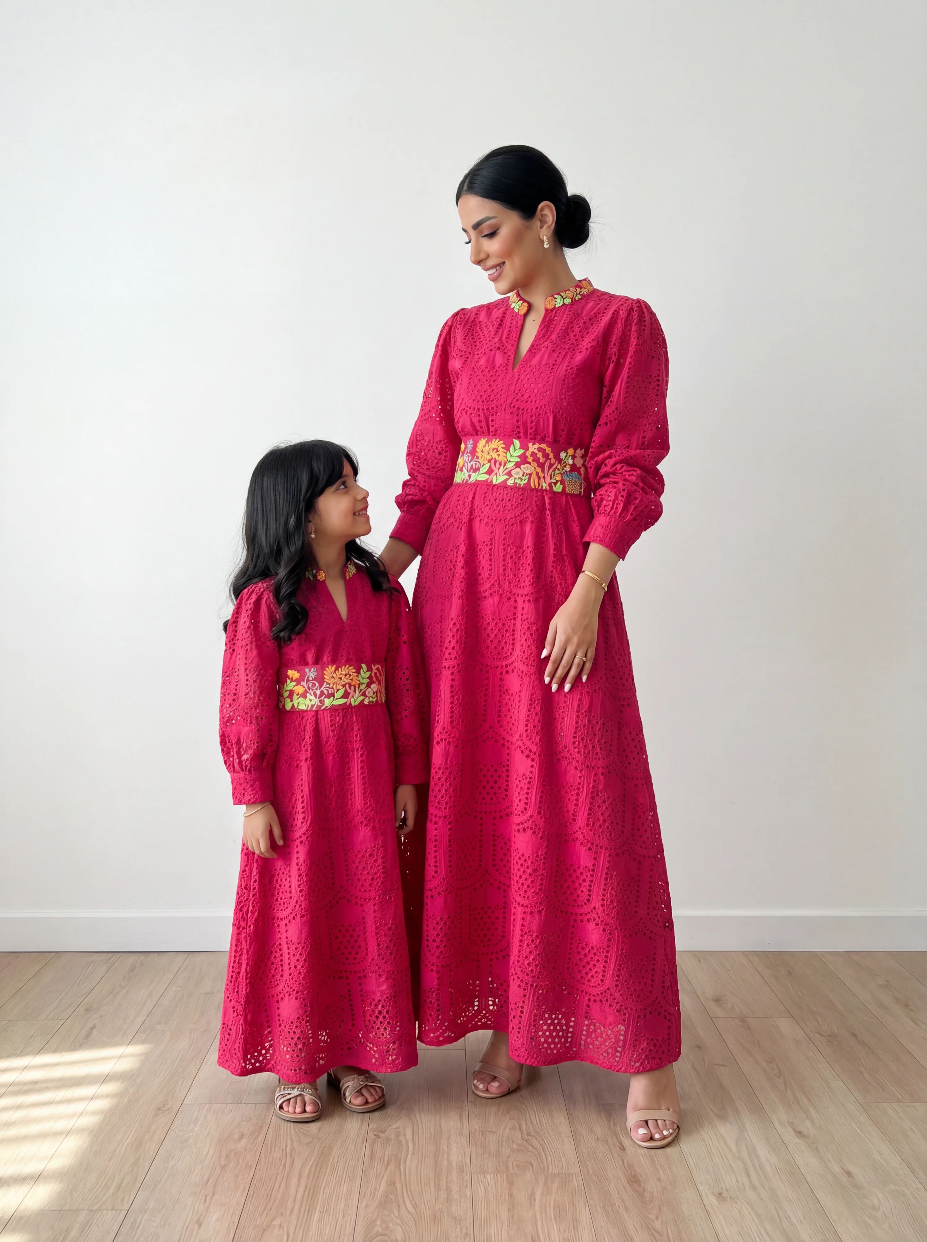 Mother-Daughter Cotton Sundress