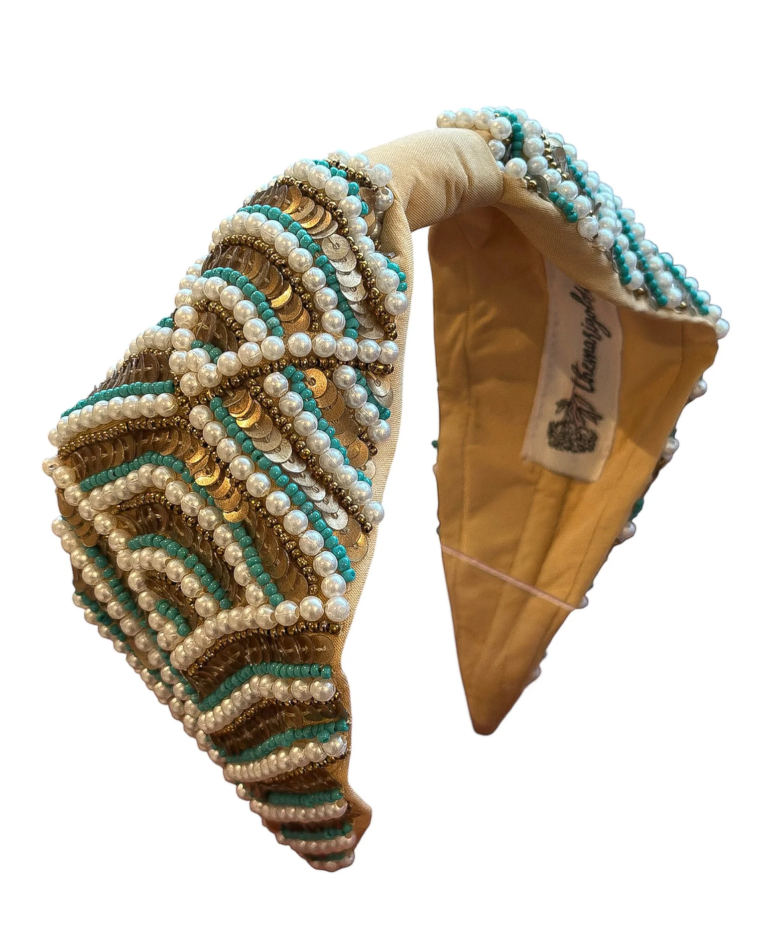 Multicolor Beaded Headband