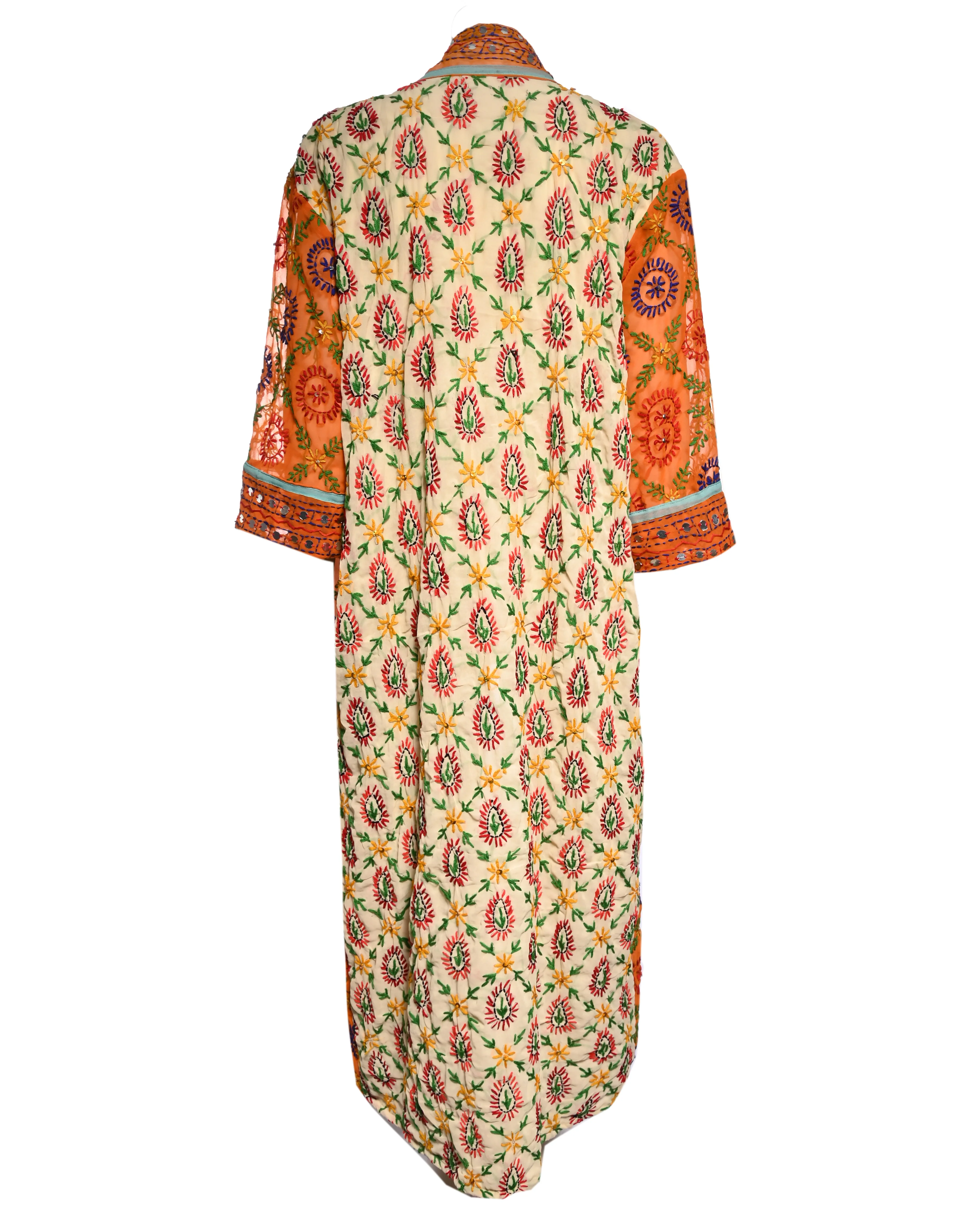 Multicolor Embroidered Kimono - Image 2