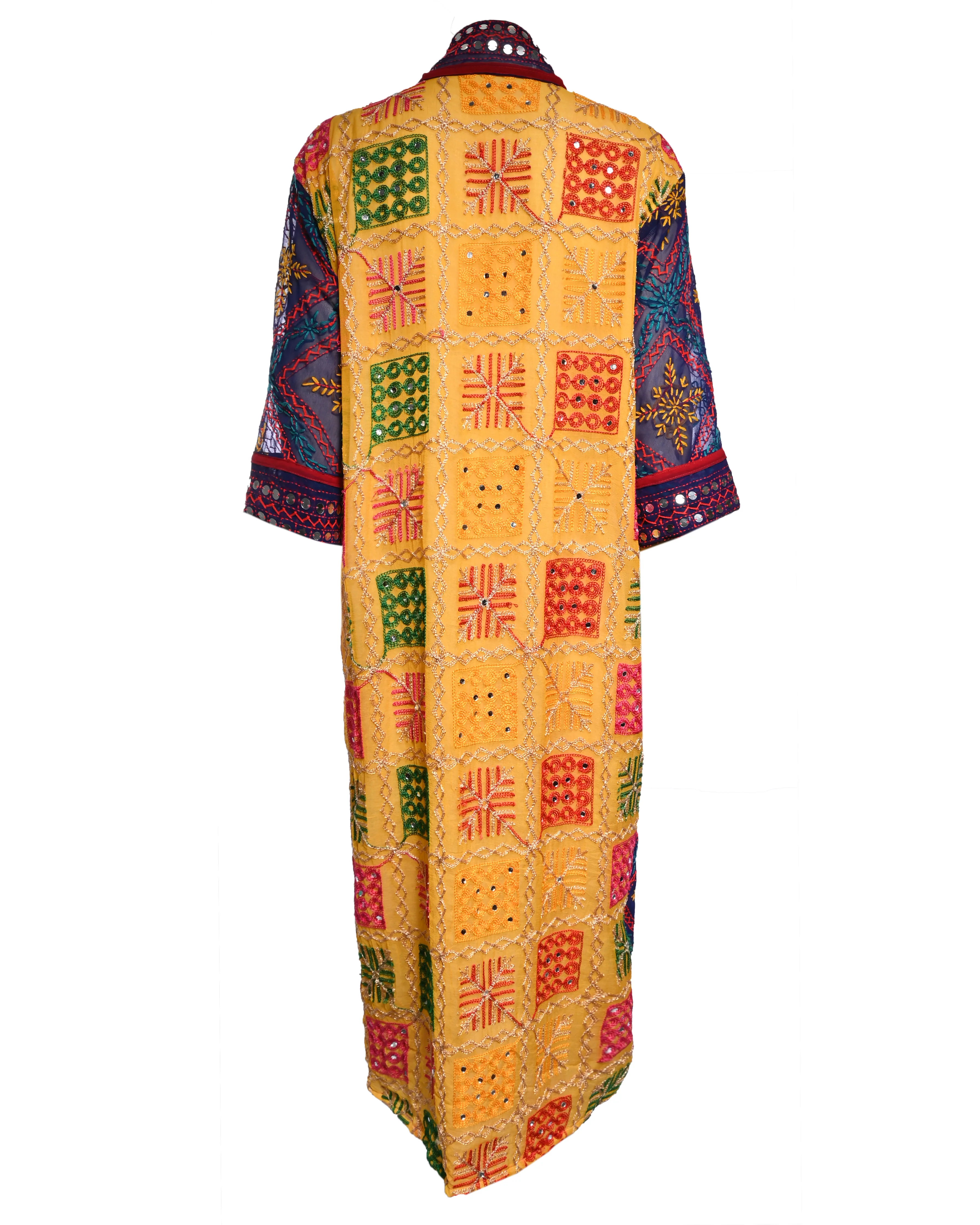 Multicolor Embroidered Kimono - Image 2