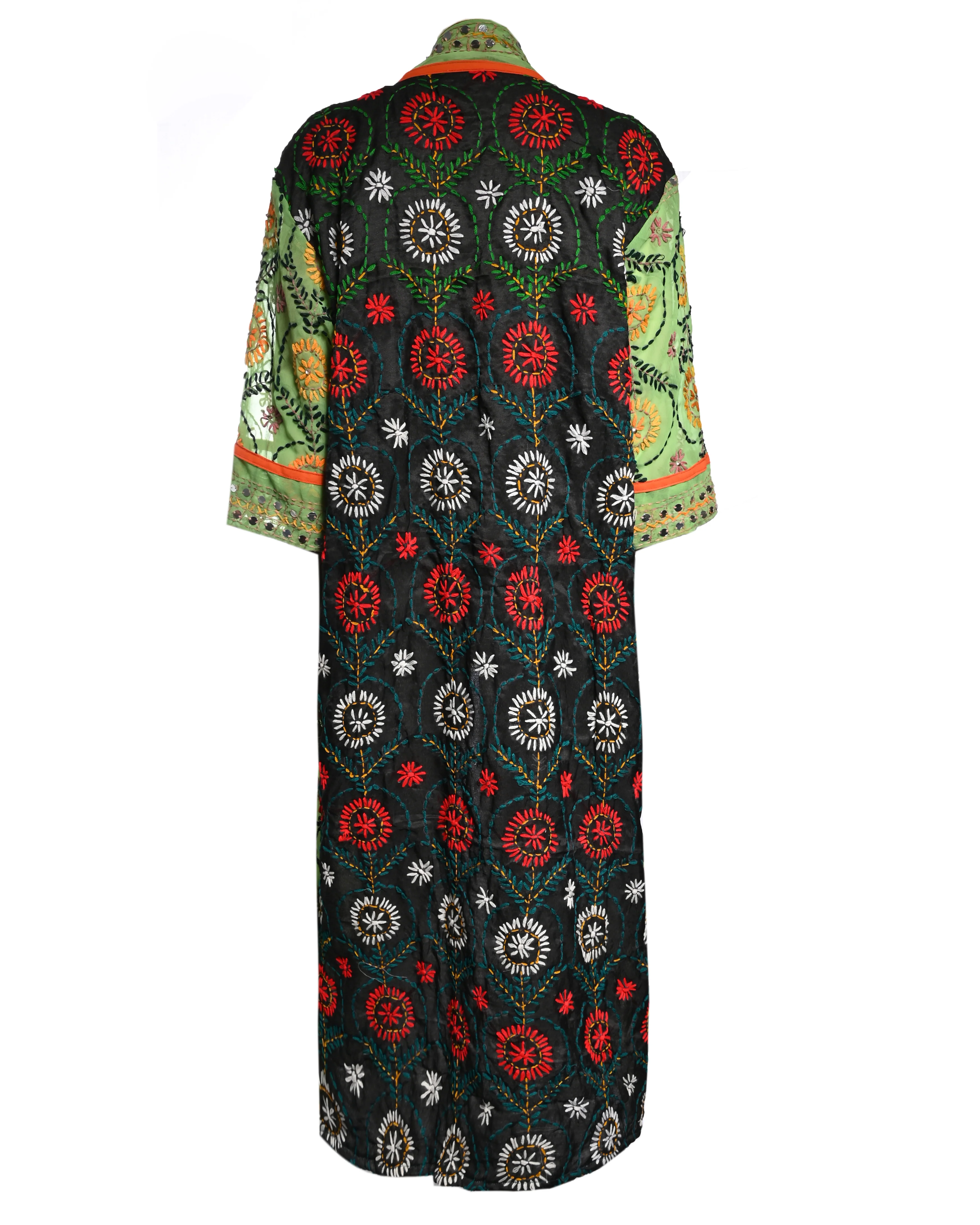 Multicolor Embroidered Kimono - Image 2