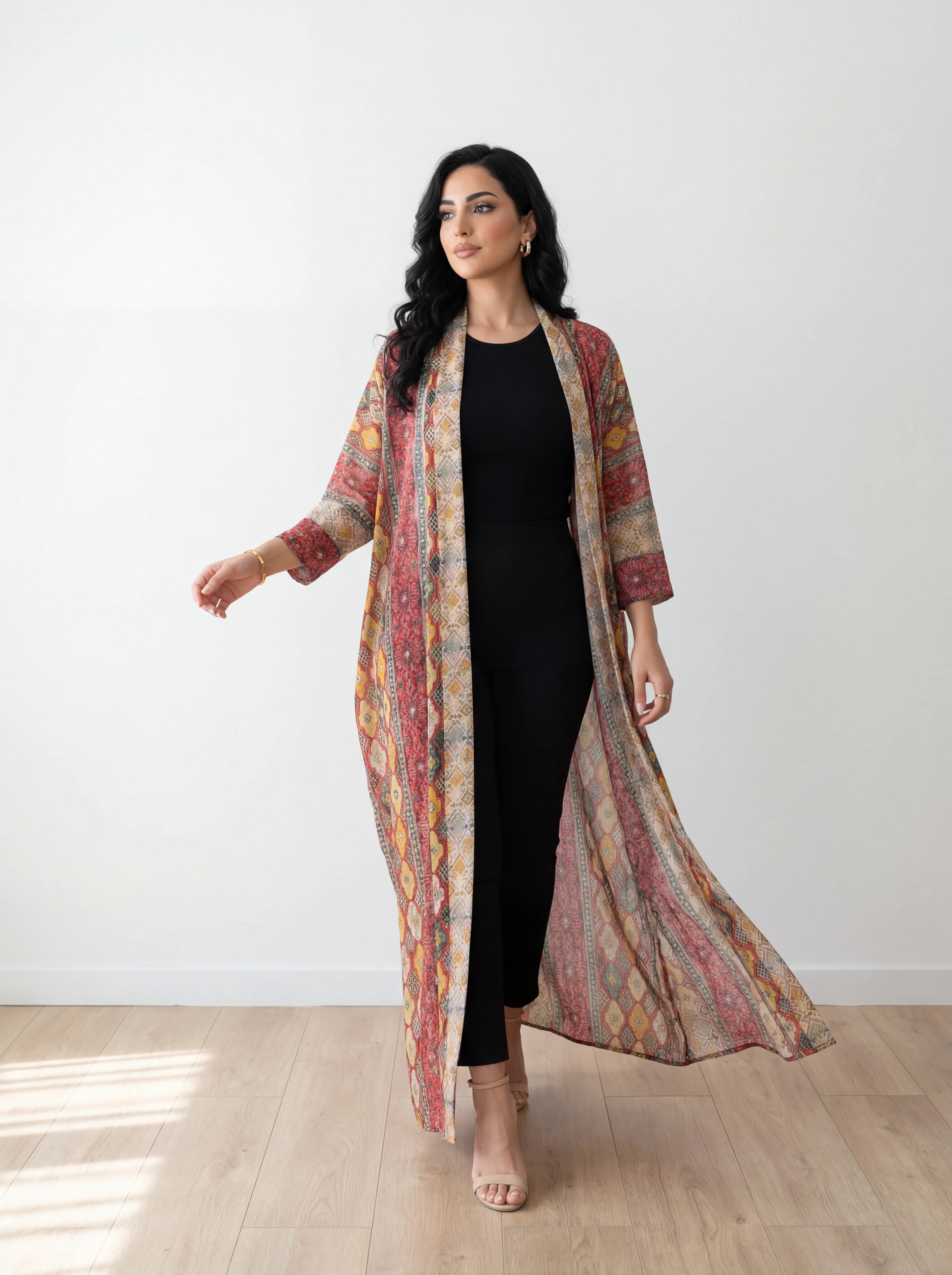 Multicolor Nomad Abaya