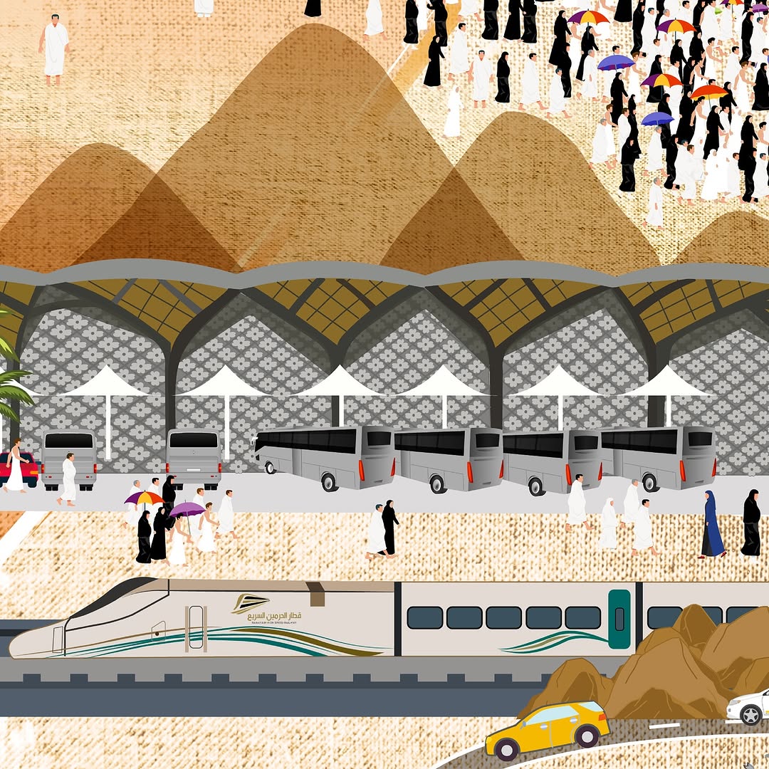 “My Makkah, the Best Place on Earth” Printed Artwork - Image 9