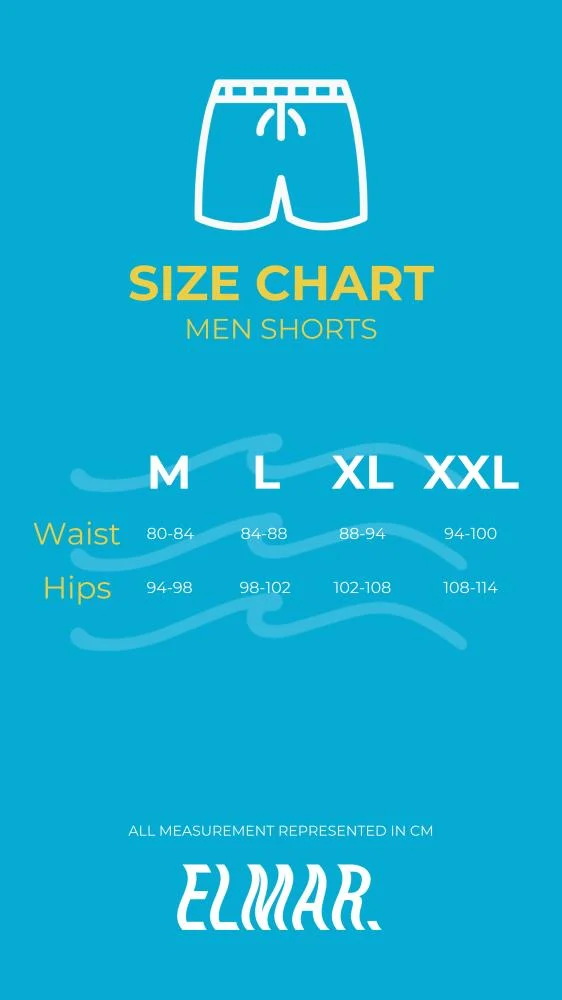 Najil Fish Pattern Men's Swim Shorts - Image 3