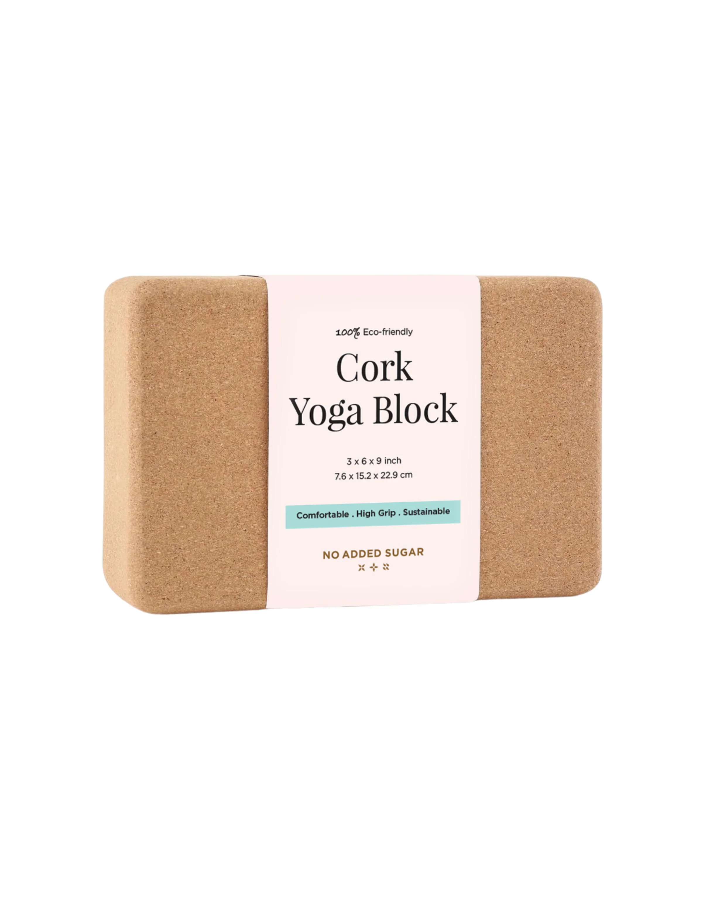 Natural Cork Yoga Block