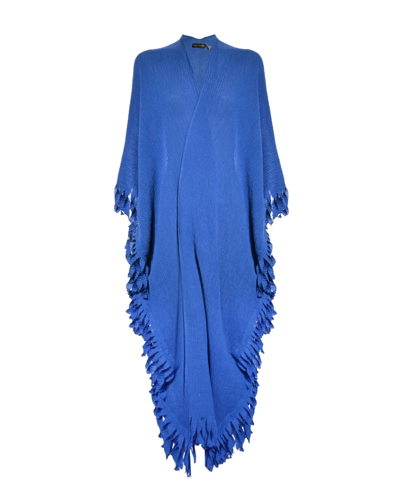 Royal Blue Dandana Fringed Abaya