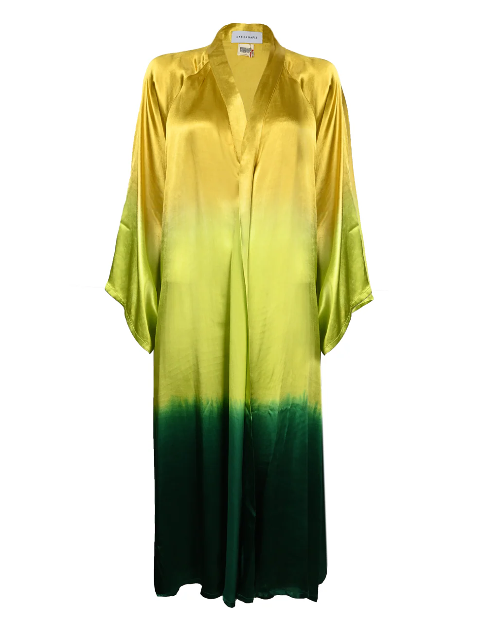 Nor Black nor White Tie-dye Abaya