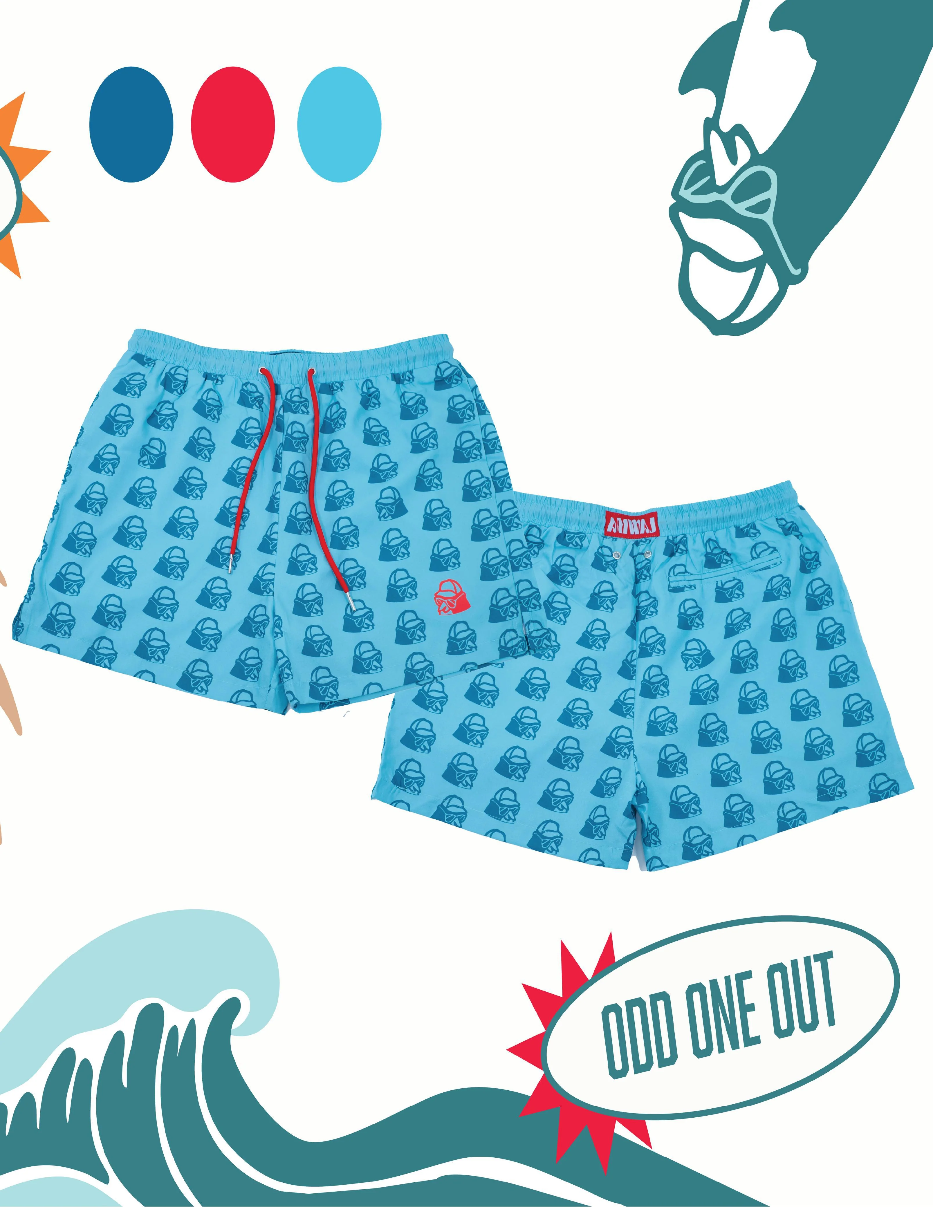 "Odd One Out" Swim Trunk - Image 3