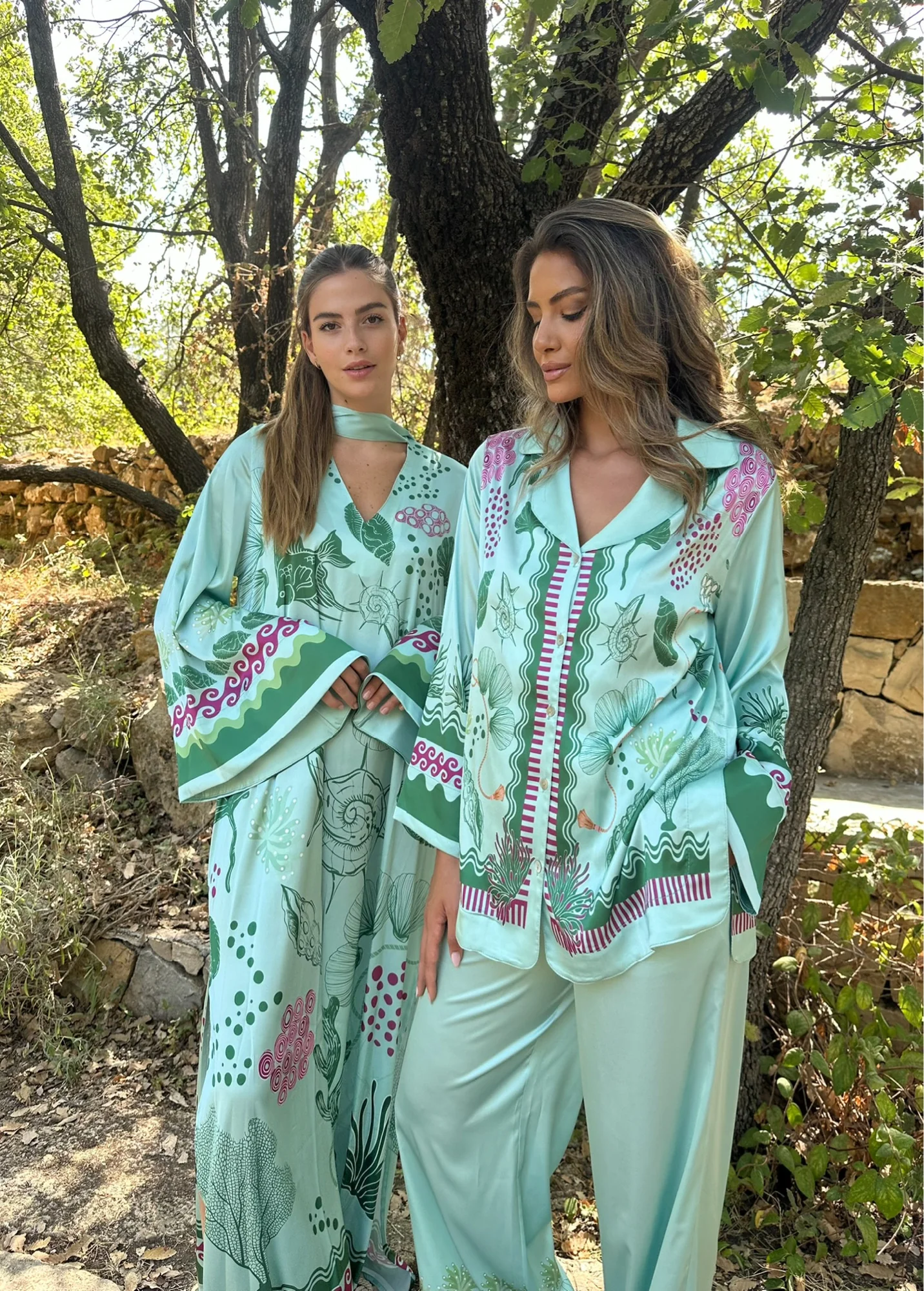 Olea Green Pants Set - Image 2