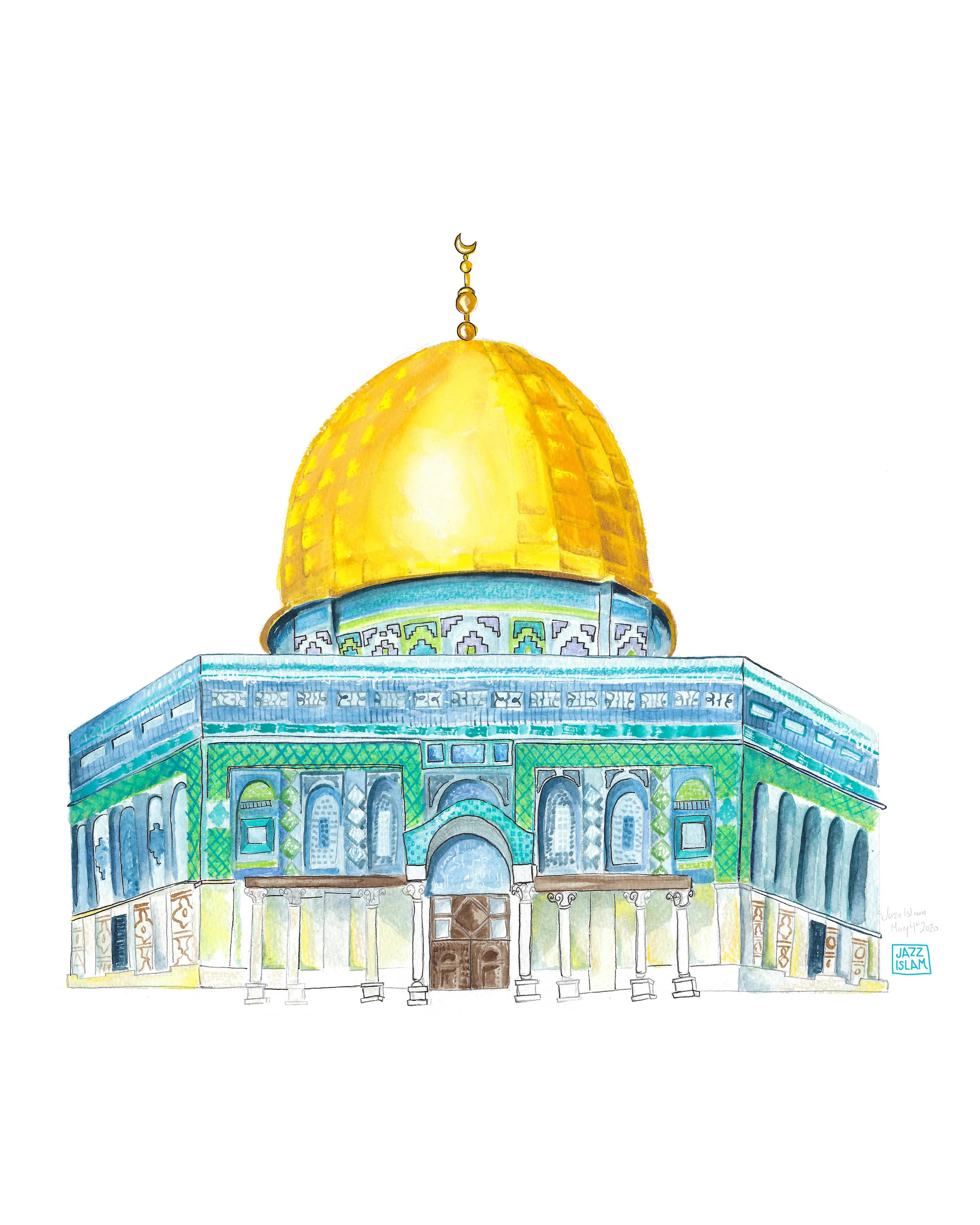 Framed "Palestine" Art Print - Image 2