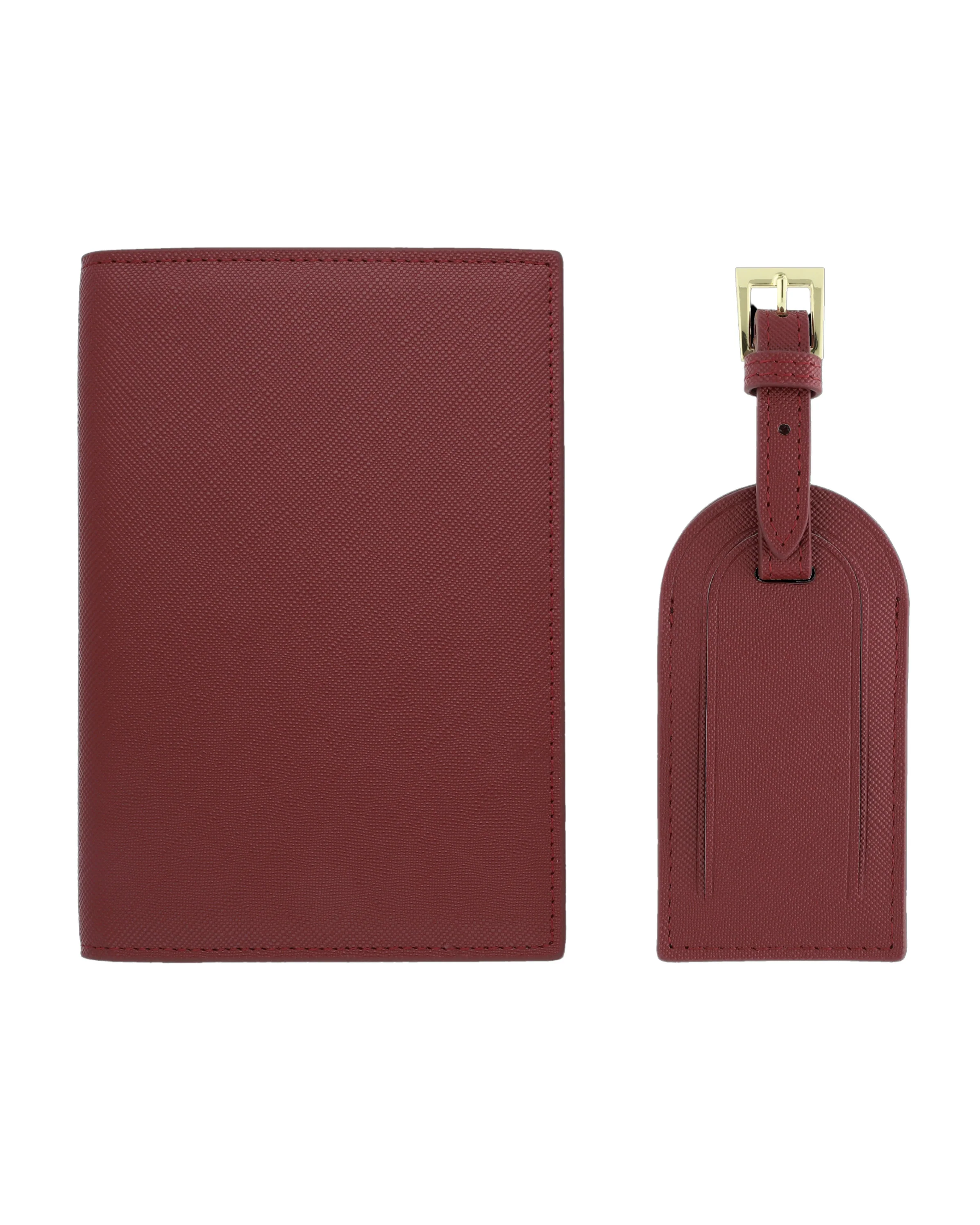Passport Set | Burgundy
