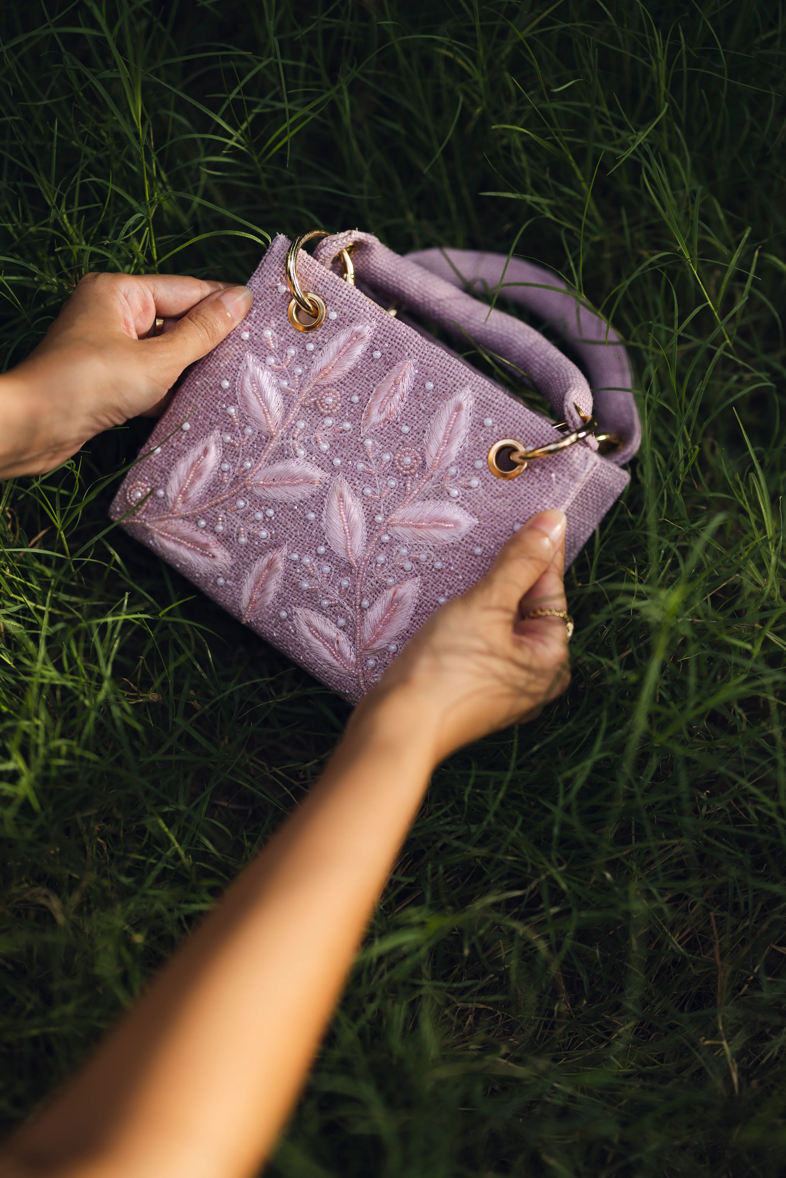 Pink Pearls Bag - Image 3