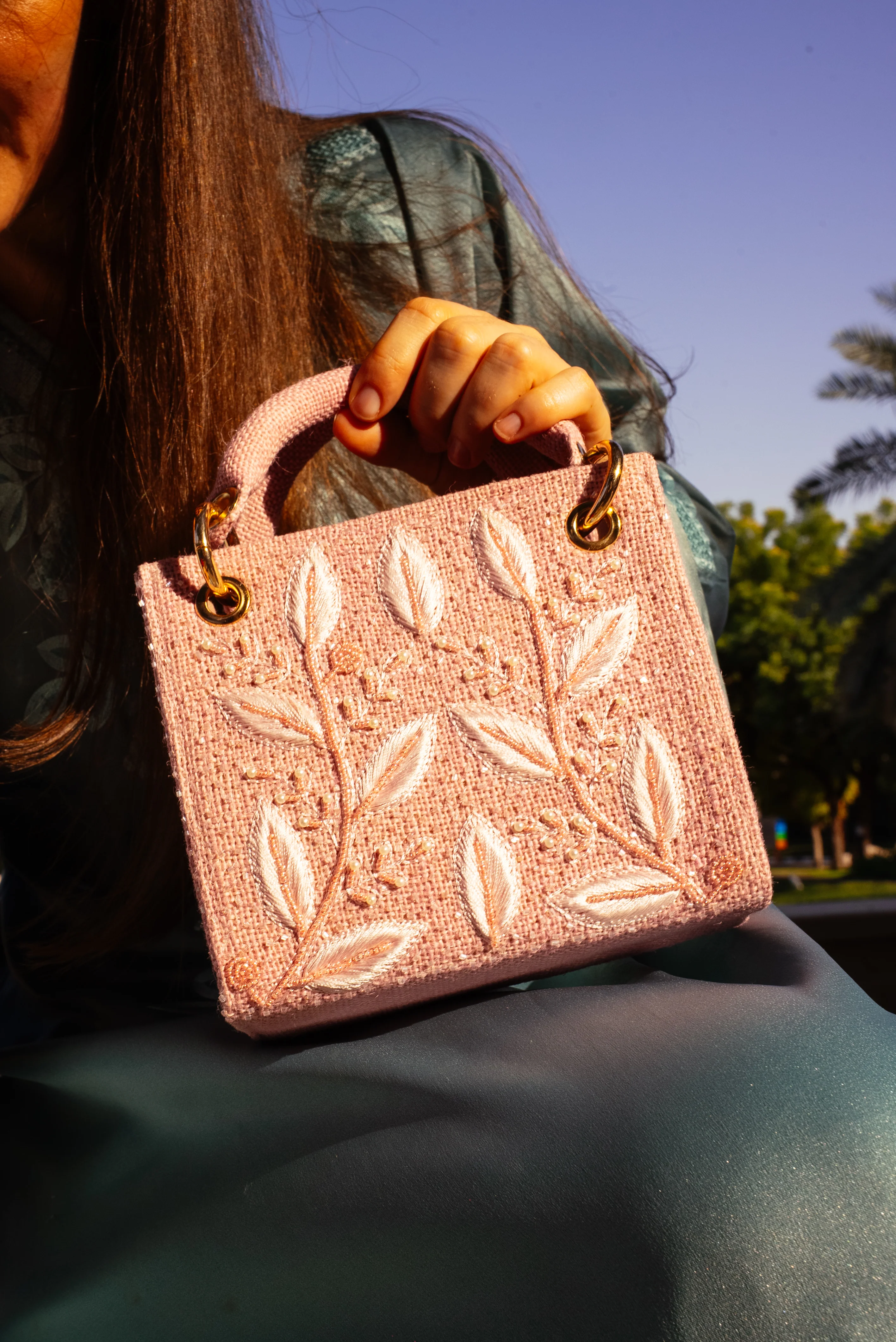 Pink Pearls Bag - Image 4