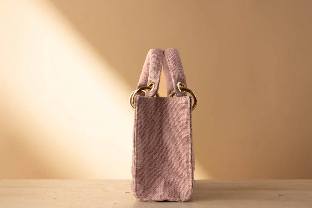 Pink Peony Bag - Image 5