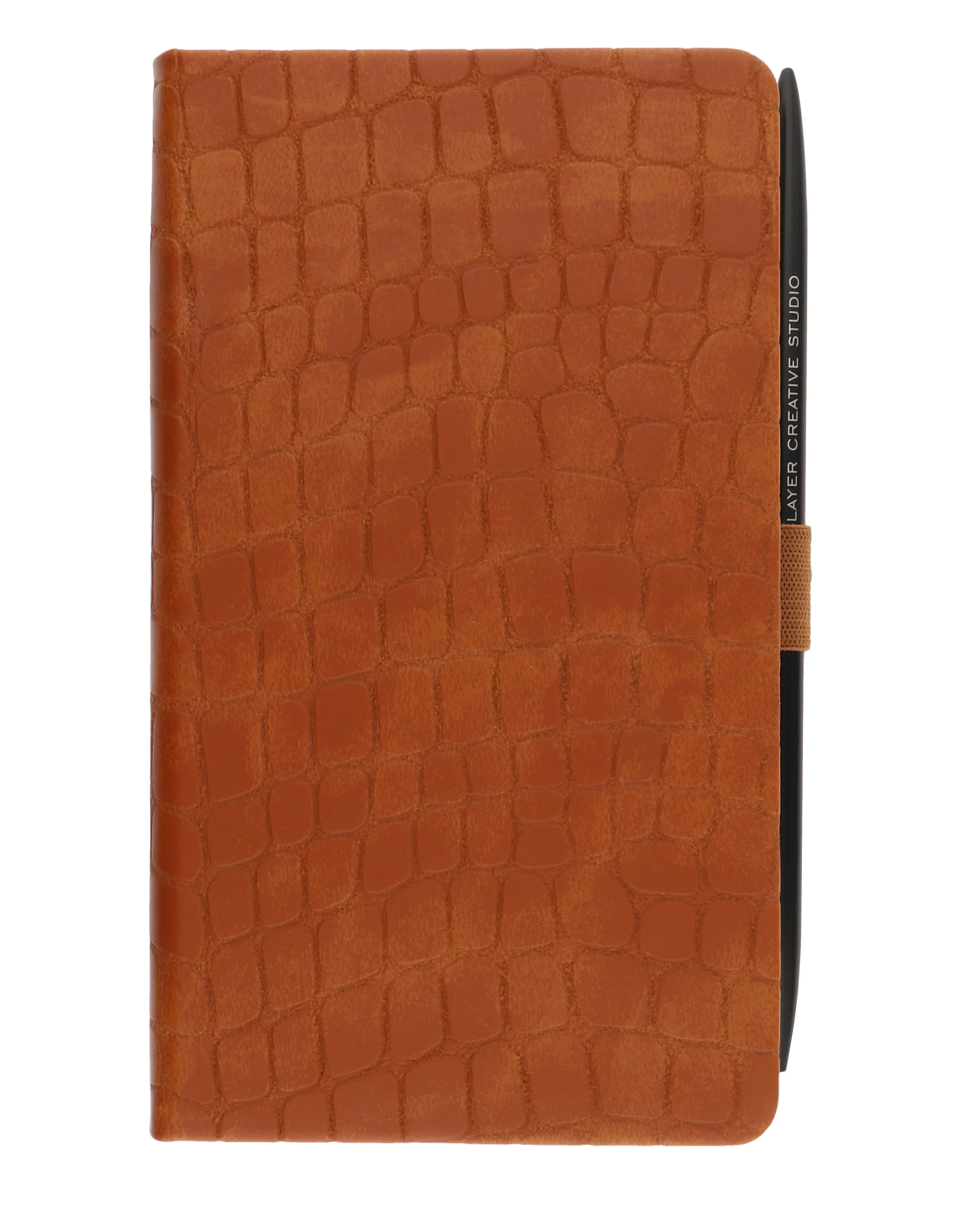 Personal Size Crocs Notebook  | Brown