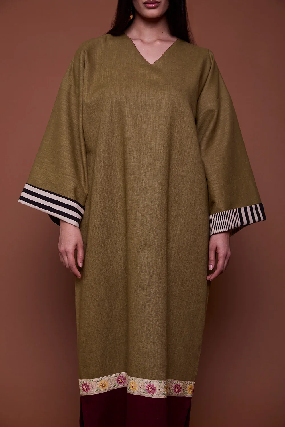 Pistachio Dalia Kaftan - Image 3
