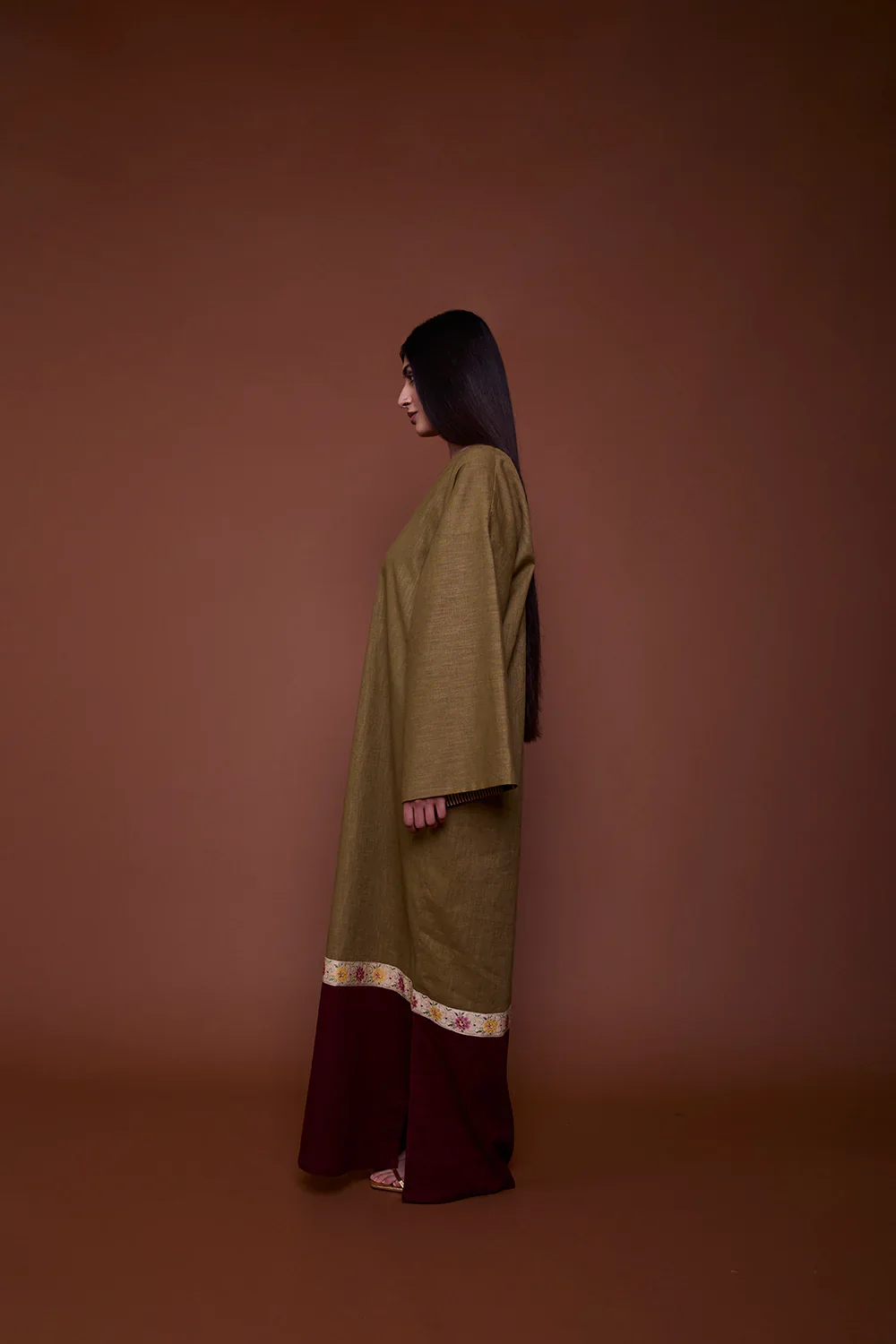 Pistachio Dalia Kaftan - Image 4