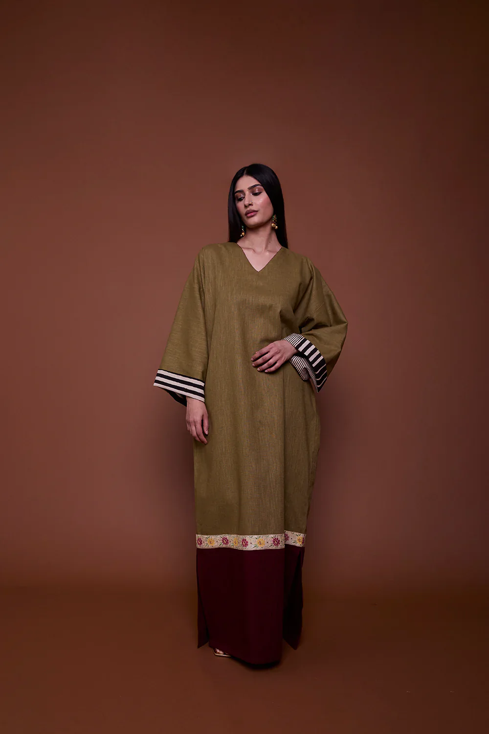 Pistachio Dalia Kaftan - Image 5