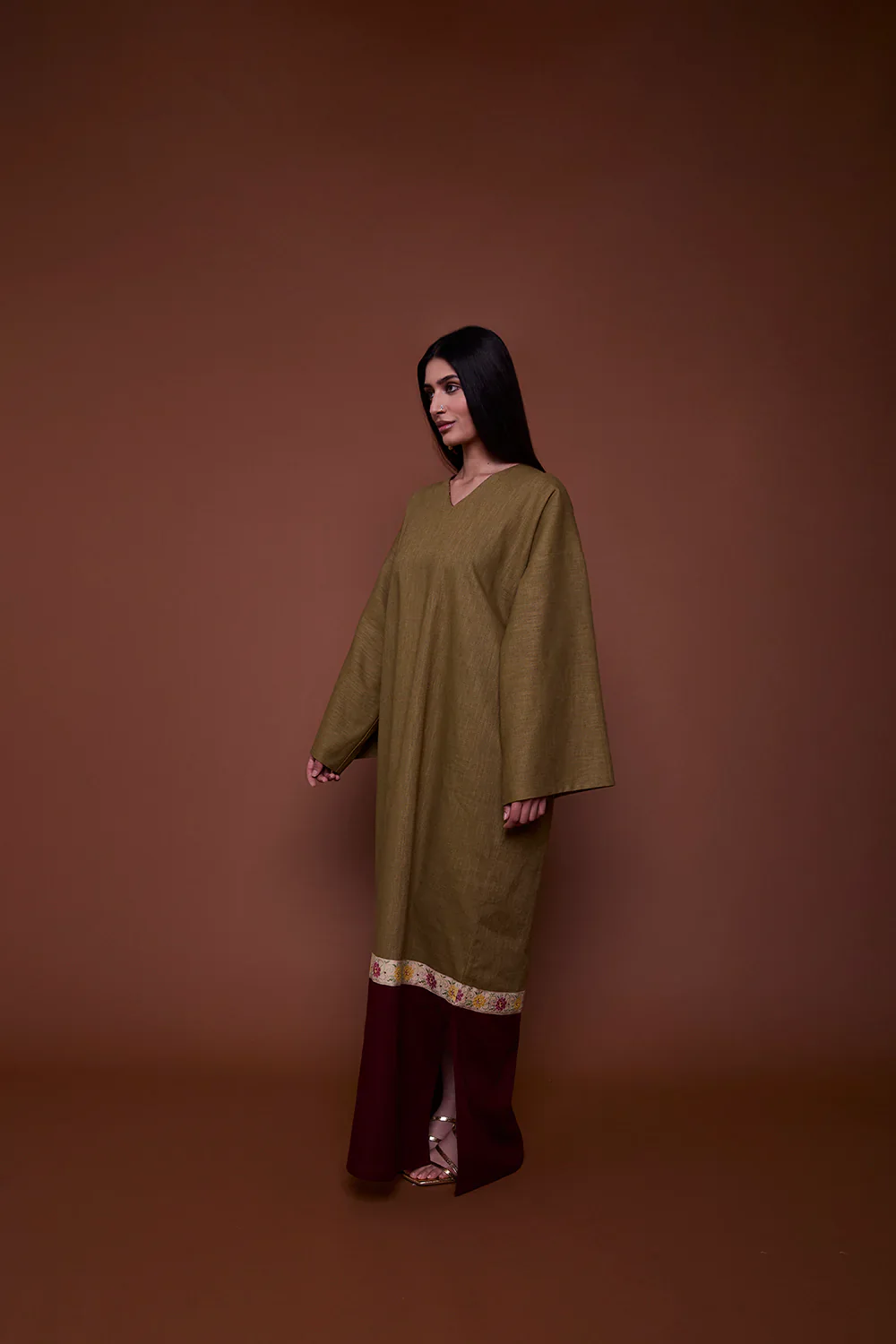 Pistachio Dalia Kaftan - Image 6