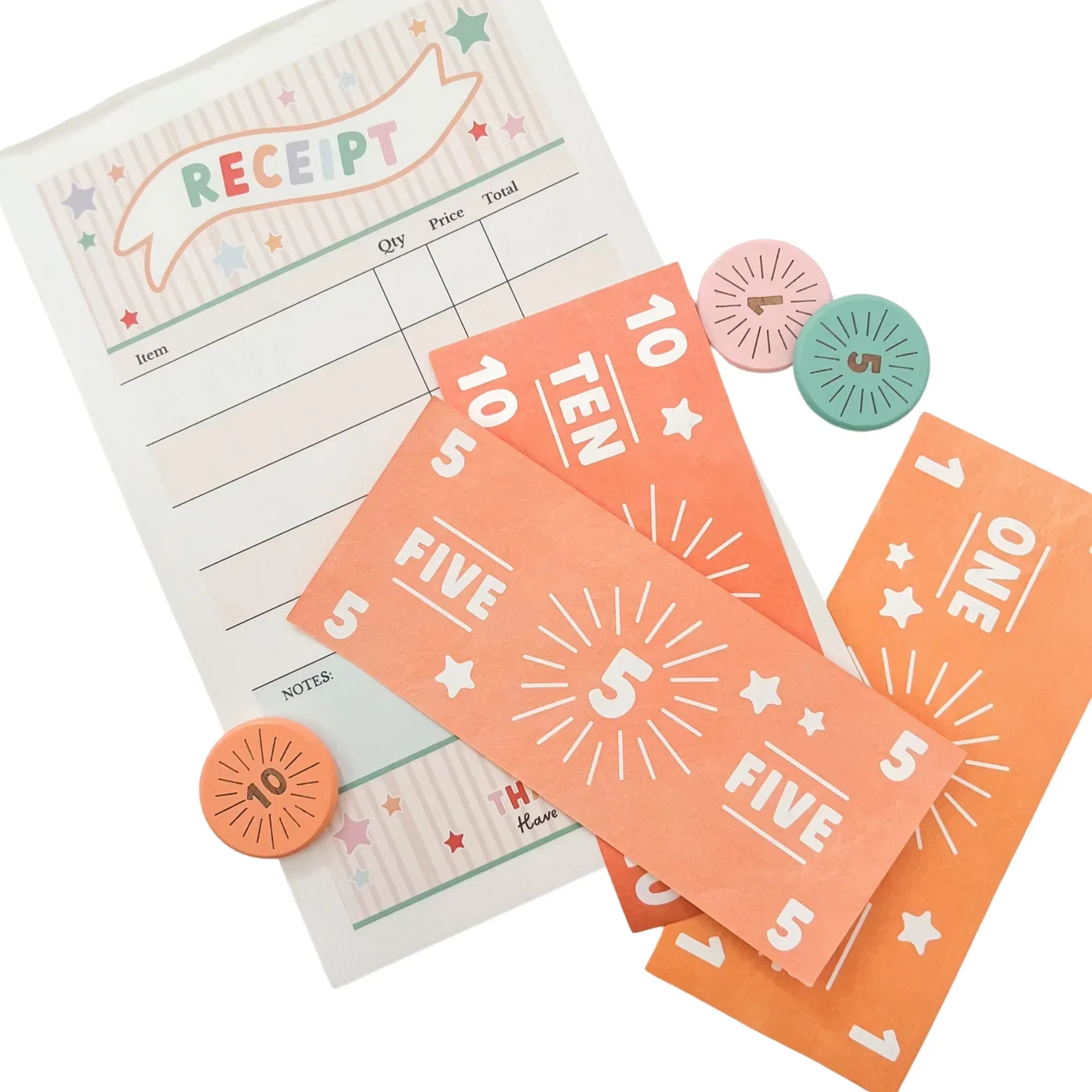Pretend Play Money Set - Image 3