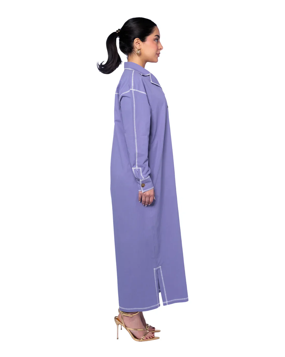 Purple AlGhasaq Dress - Image 3