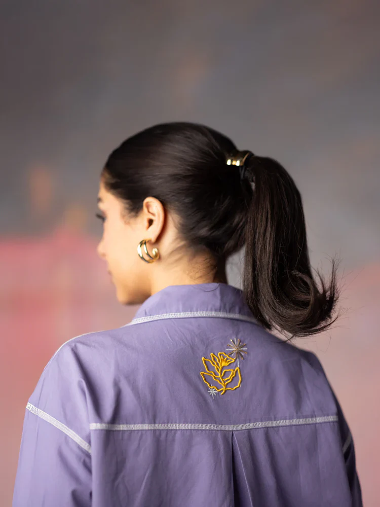 Purple AlGhasaq Dress - Image 5