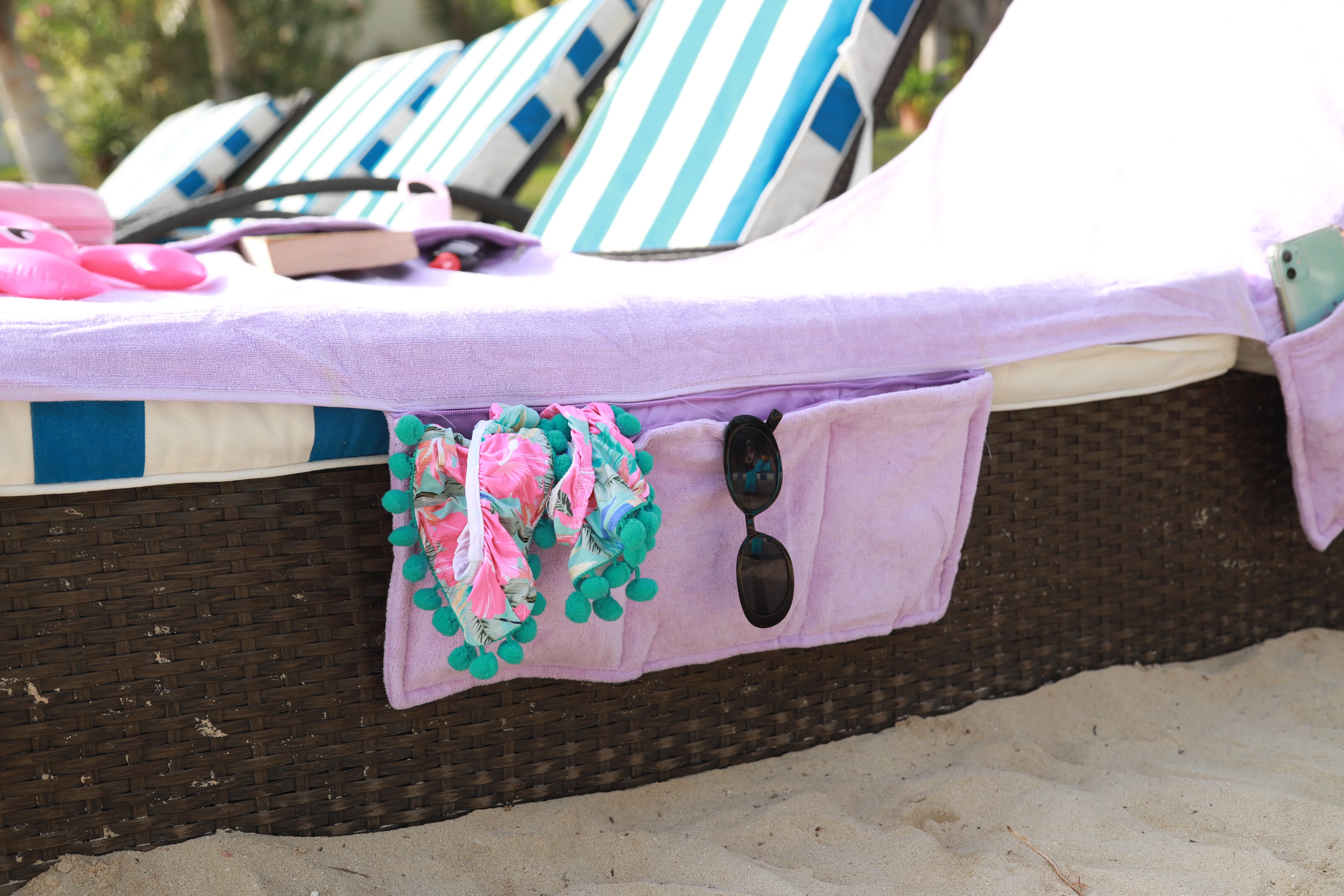 Purple Beach Bag - Image 4