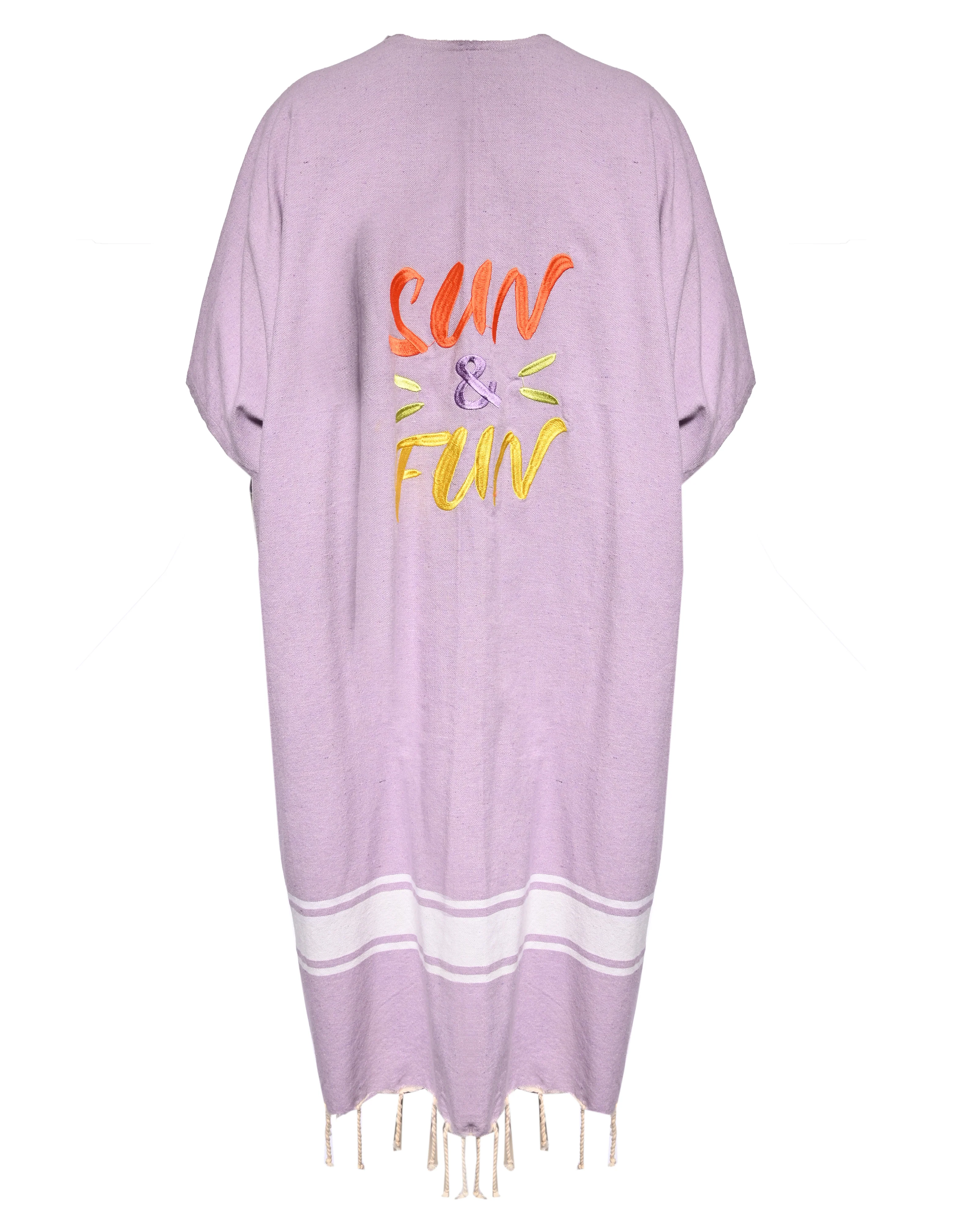 Purple Beach Coverup - Image 3