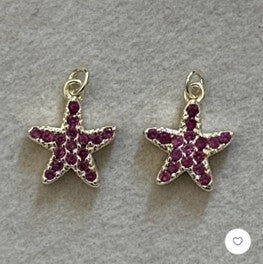 Purple Starfish Charm - Image 2