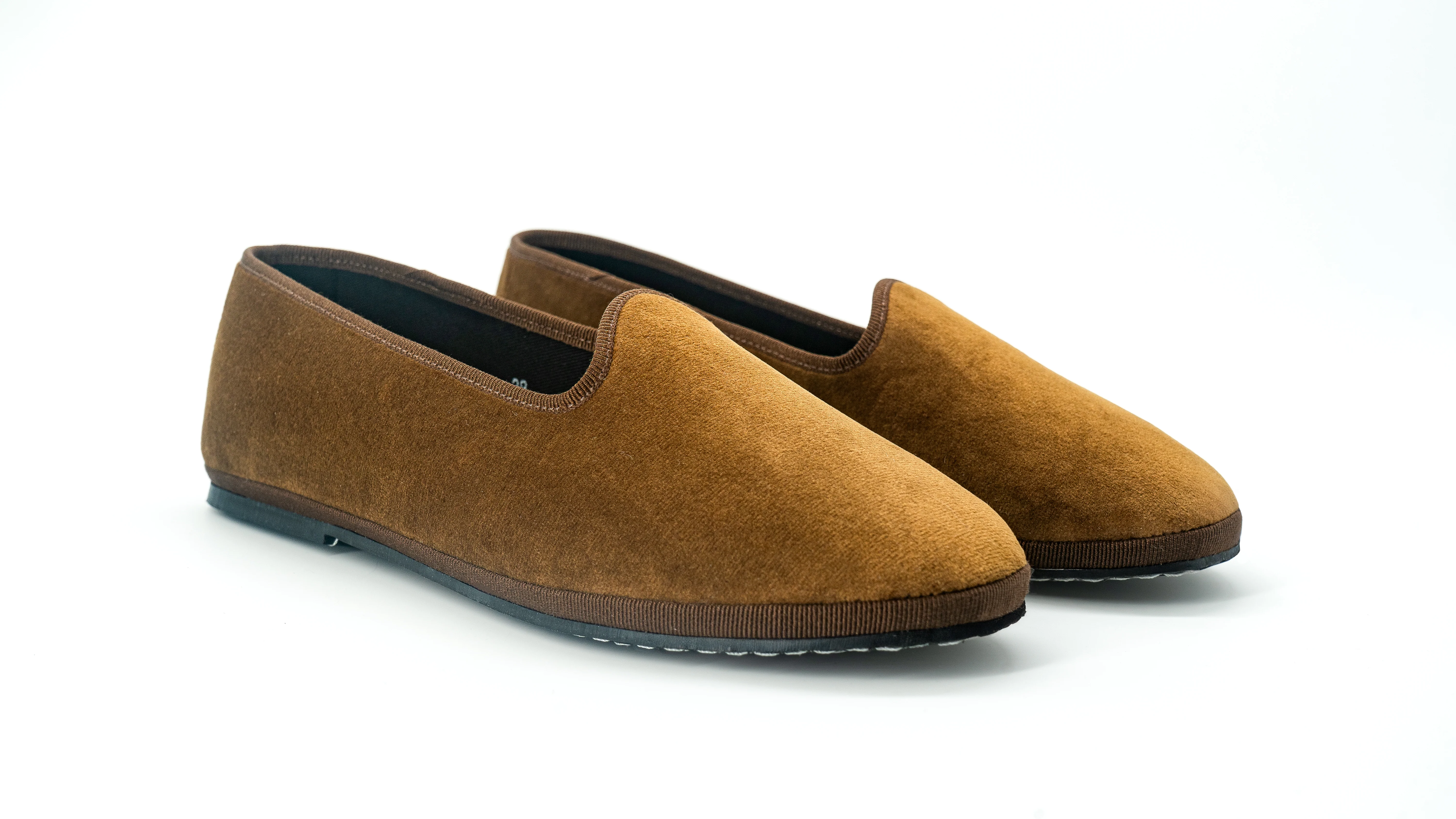 Raw Sienna Friulana Velvet Loafer - Image 2