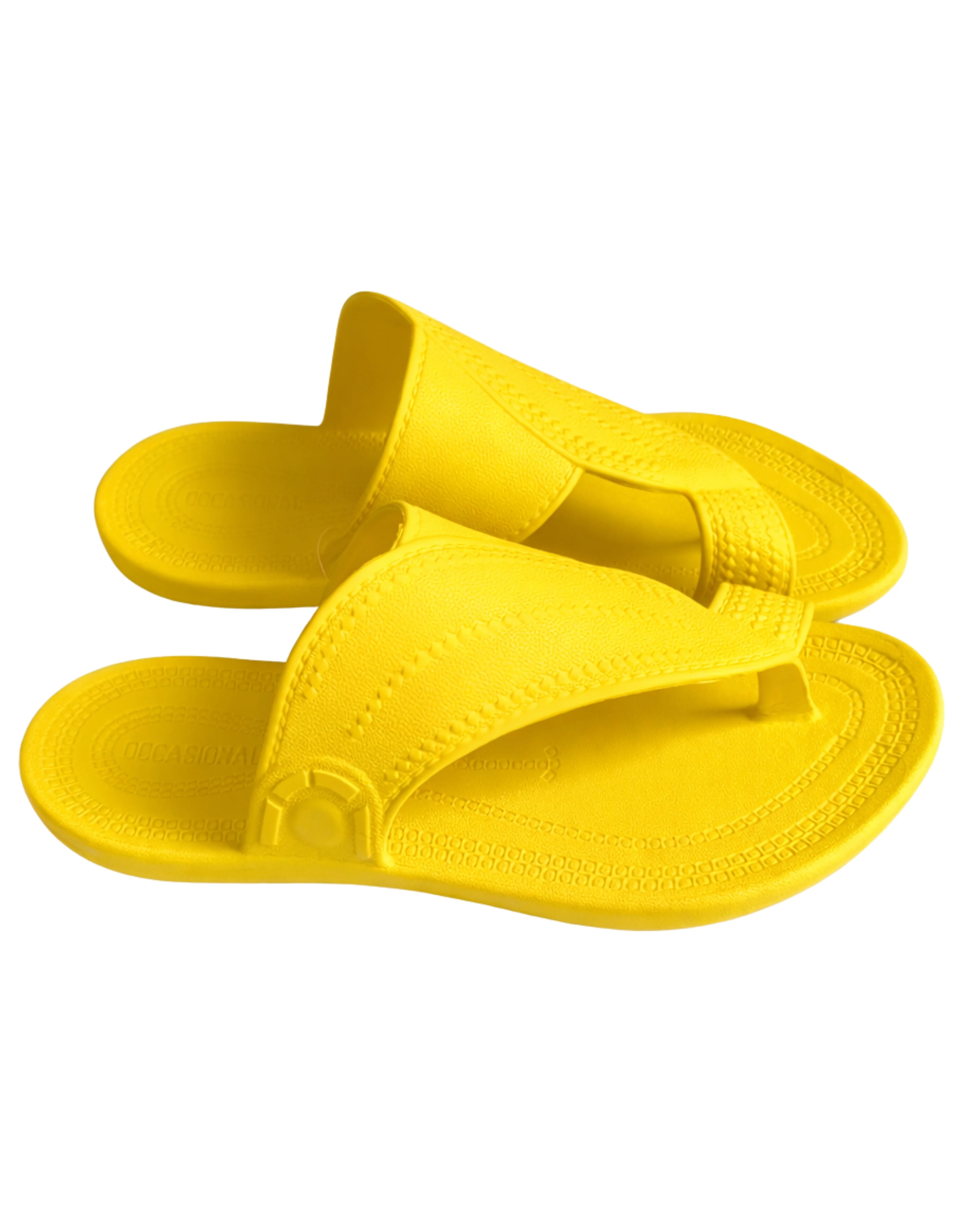 Rubber Sharqi Beach Footwear | Yellow - Image 3