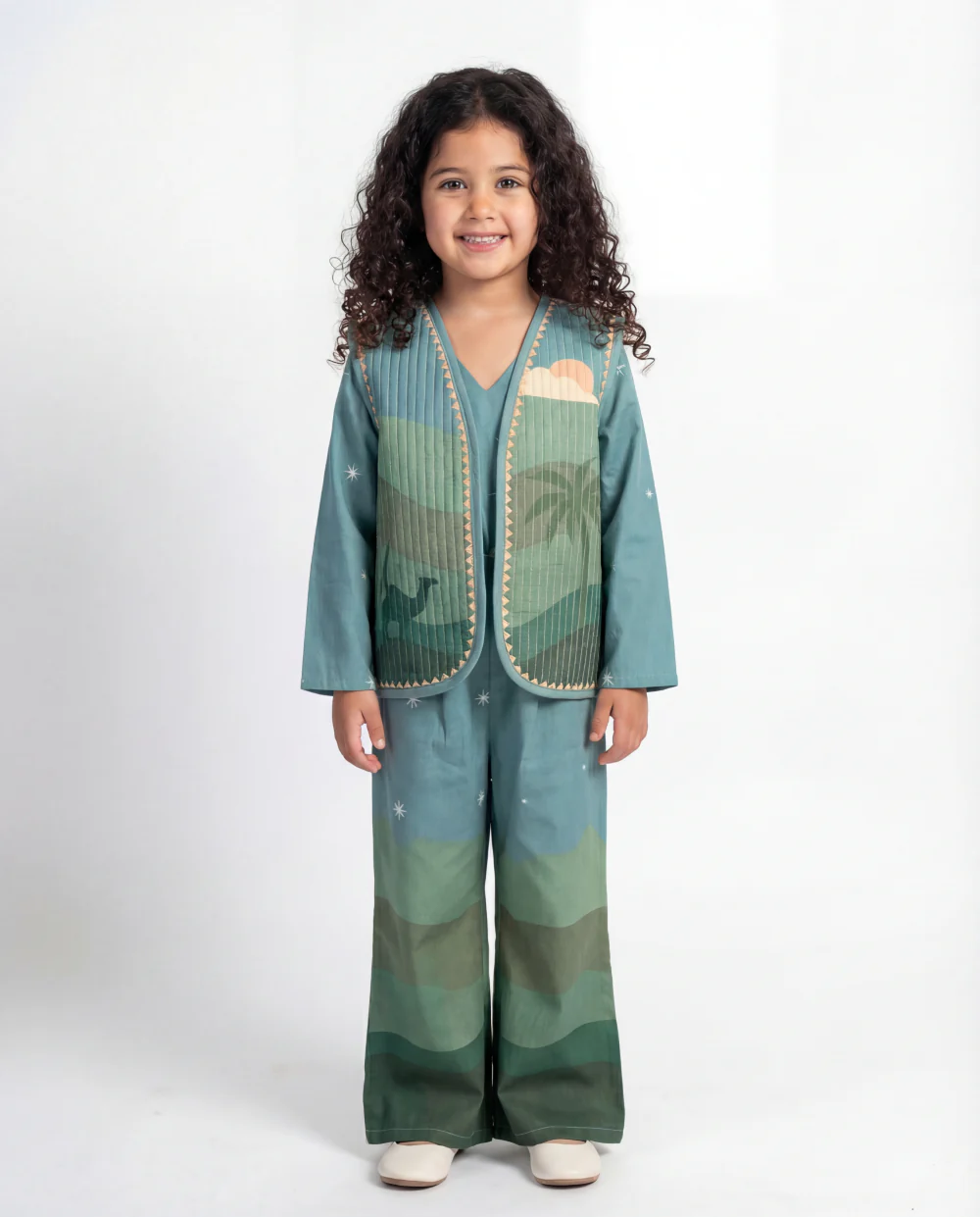 Sama Vest/Jumpsuit Set