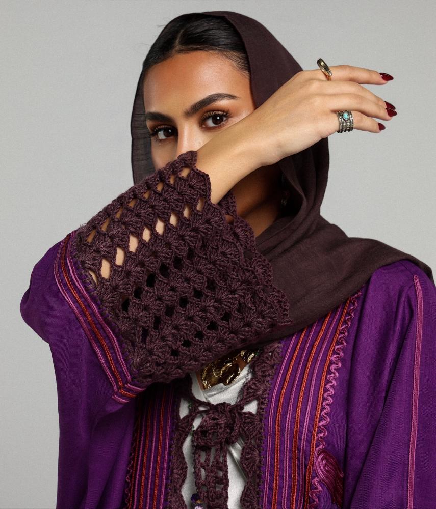 Sassberry Linen Abaya - Image 5
